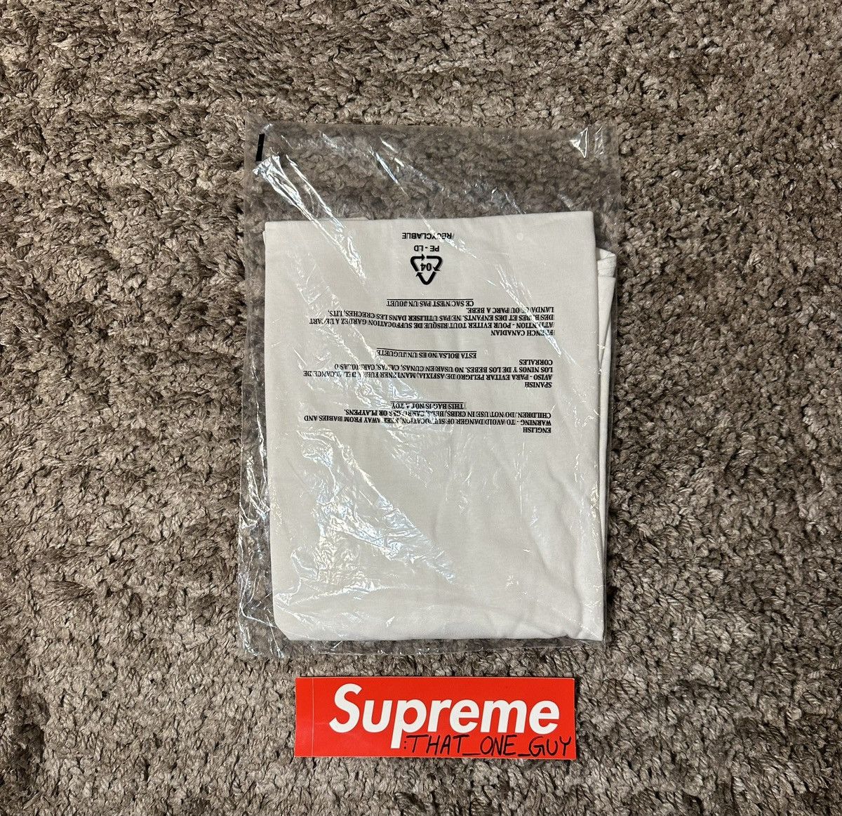 Odd Future × Tyler The Creator White Donut OF T-Shirt XL Sealed Size US XL / EU 56 / 4 - 2 Thumbnail