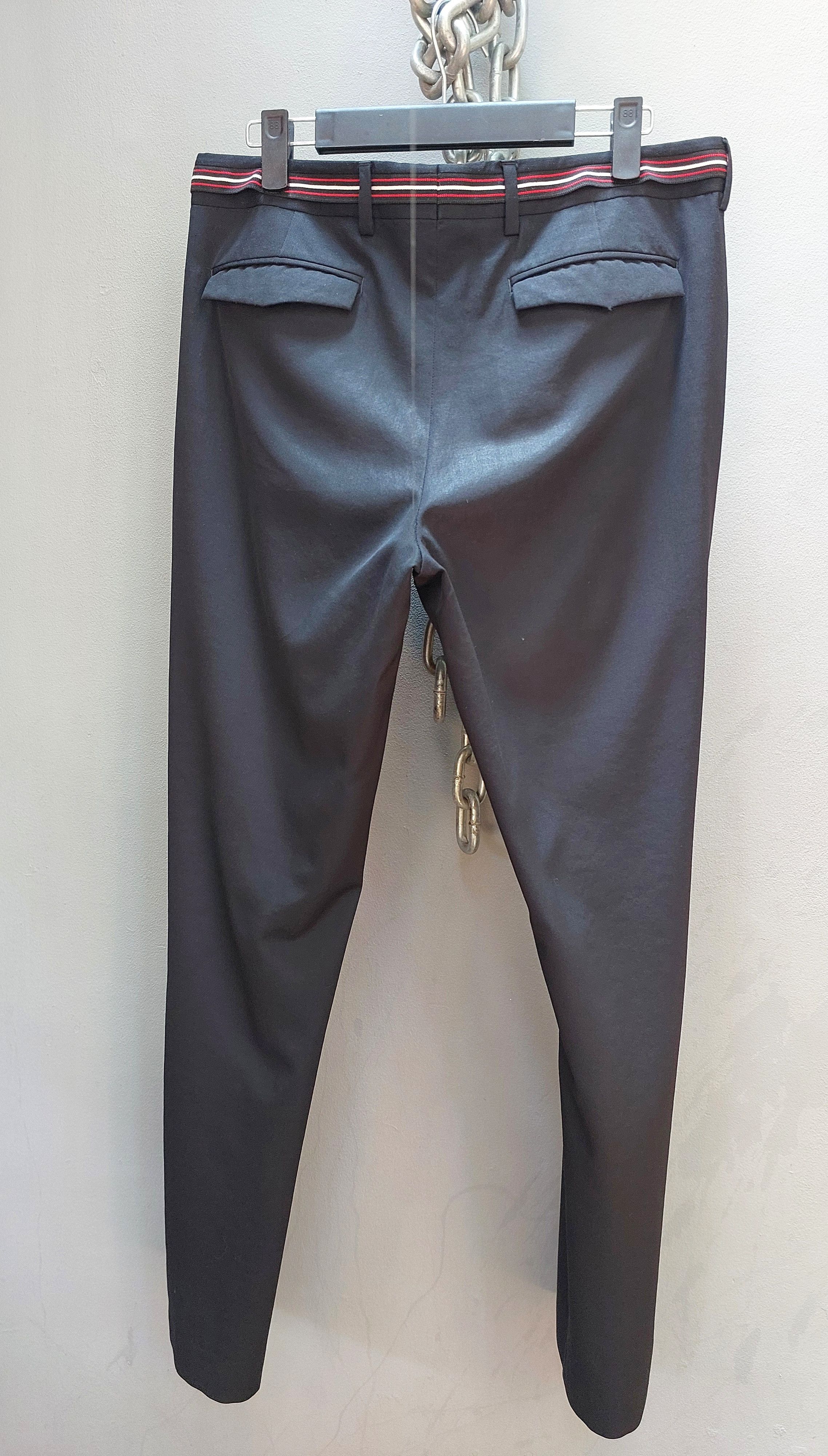 Dior Dior Homme x Kris Van Assche A/W16 Trimming Tape Belt Slacks Size US 32 / EU 48 - 9 Thumbnail