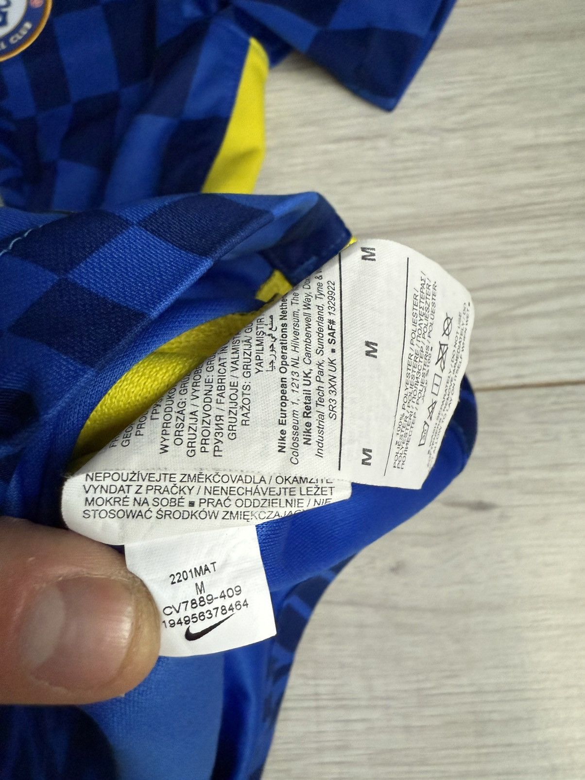 Nike Nike Chelsea Soccer jersey shirt 2021 kit Size US M / EU 48-50 / 2 - 5 Thumbnail