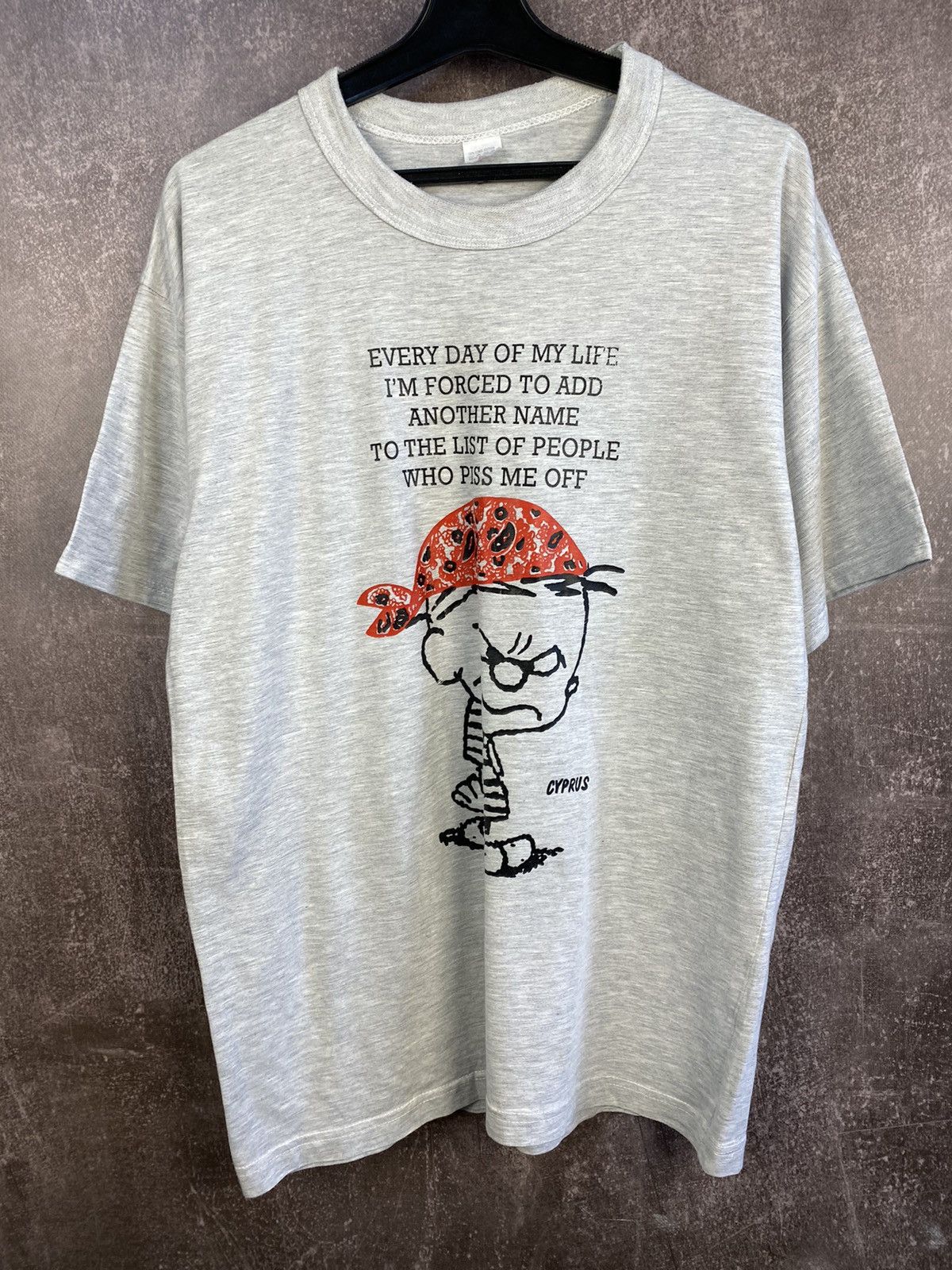 Vintage vintage Cyprus t-shirt Size US L / EU 52-54 / 3 - 1 Thumbnail