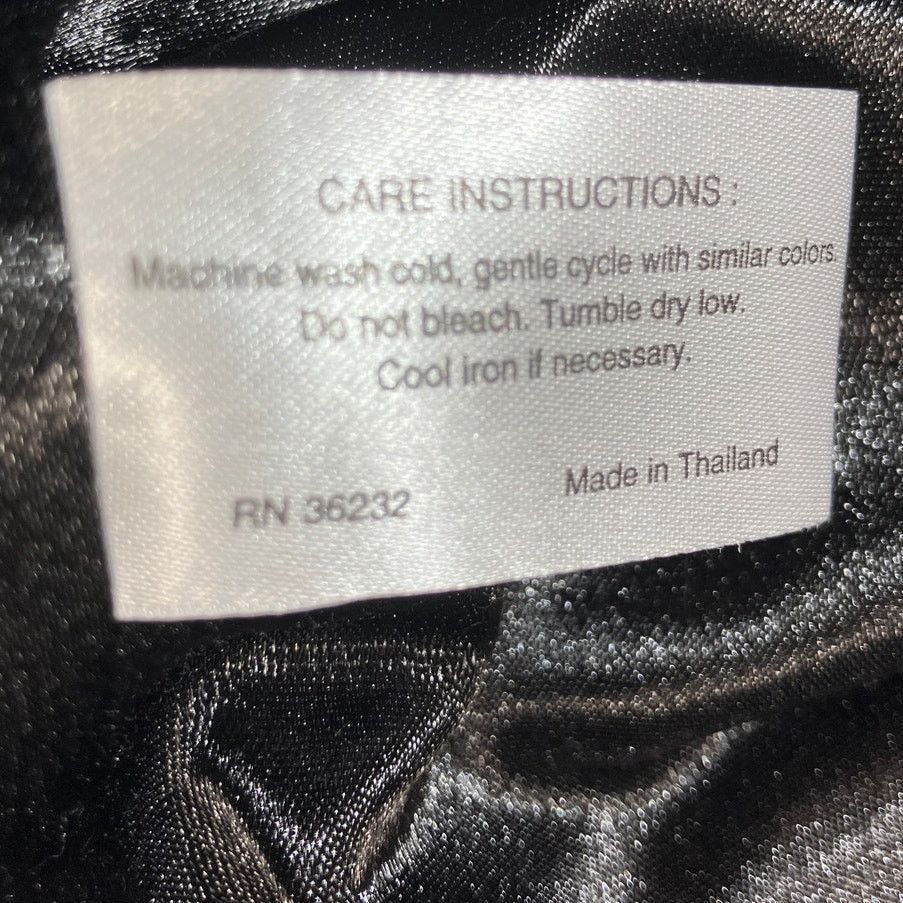 Other Gallery Vintage Flocked Black Velvet Old Hollywood Coat L Size L / US 10 / IT 46 - 5 Thumbnail