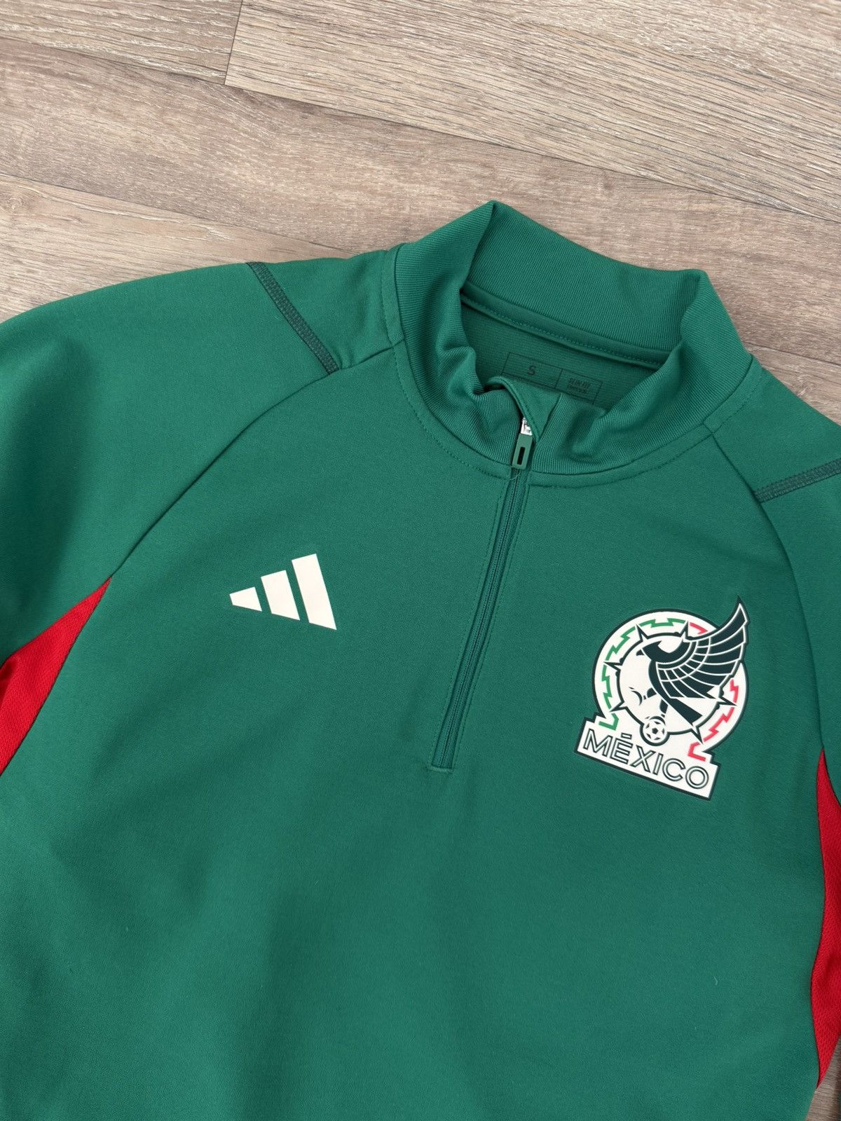 Vintage Adidas Y2K Mexico National Track Soccer Blokecore Jacket Size US S / EU 44-46 / 1 - 6 Thumbnail
