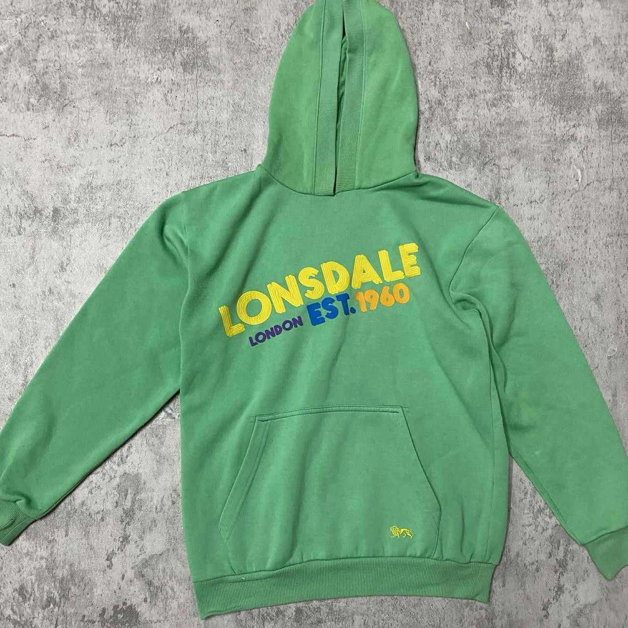 Lonsdale Lonsdale green and yellow hoodie #streetwear Size US S / EU 44-46 / 1 - 1 Thumbnail