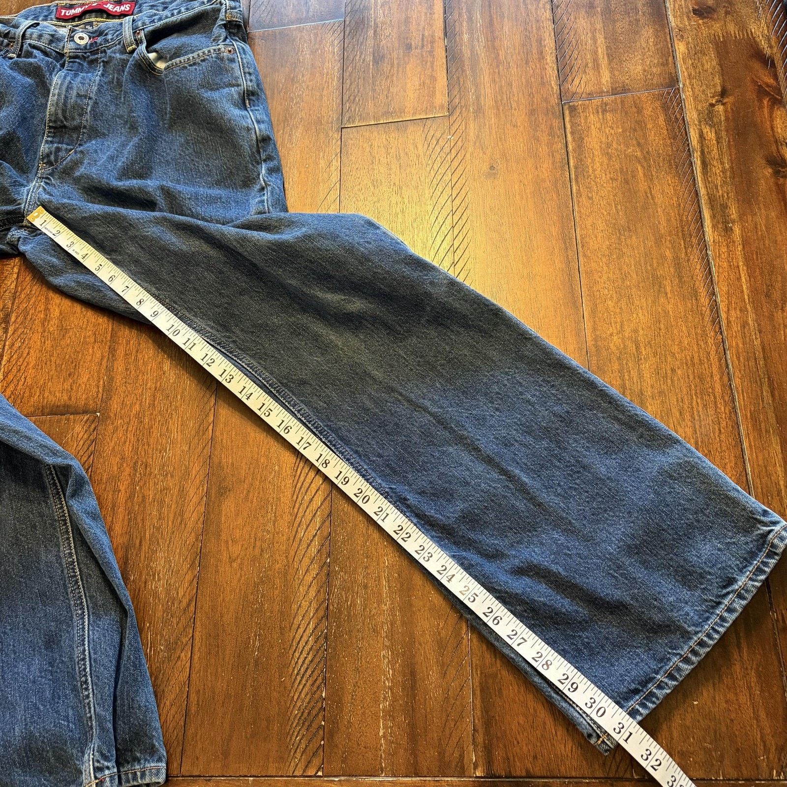 Tommy Jeans Tommy Jeans Jeans 32x32 Straight Leg Medium Wash D-Ring Size US 32 / EU 48 - 14 Thumbnail