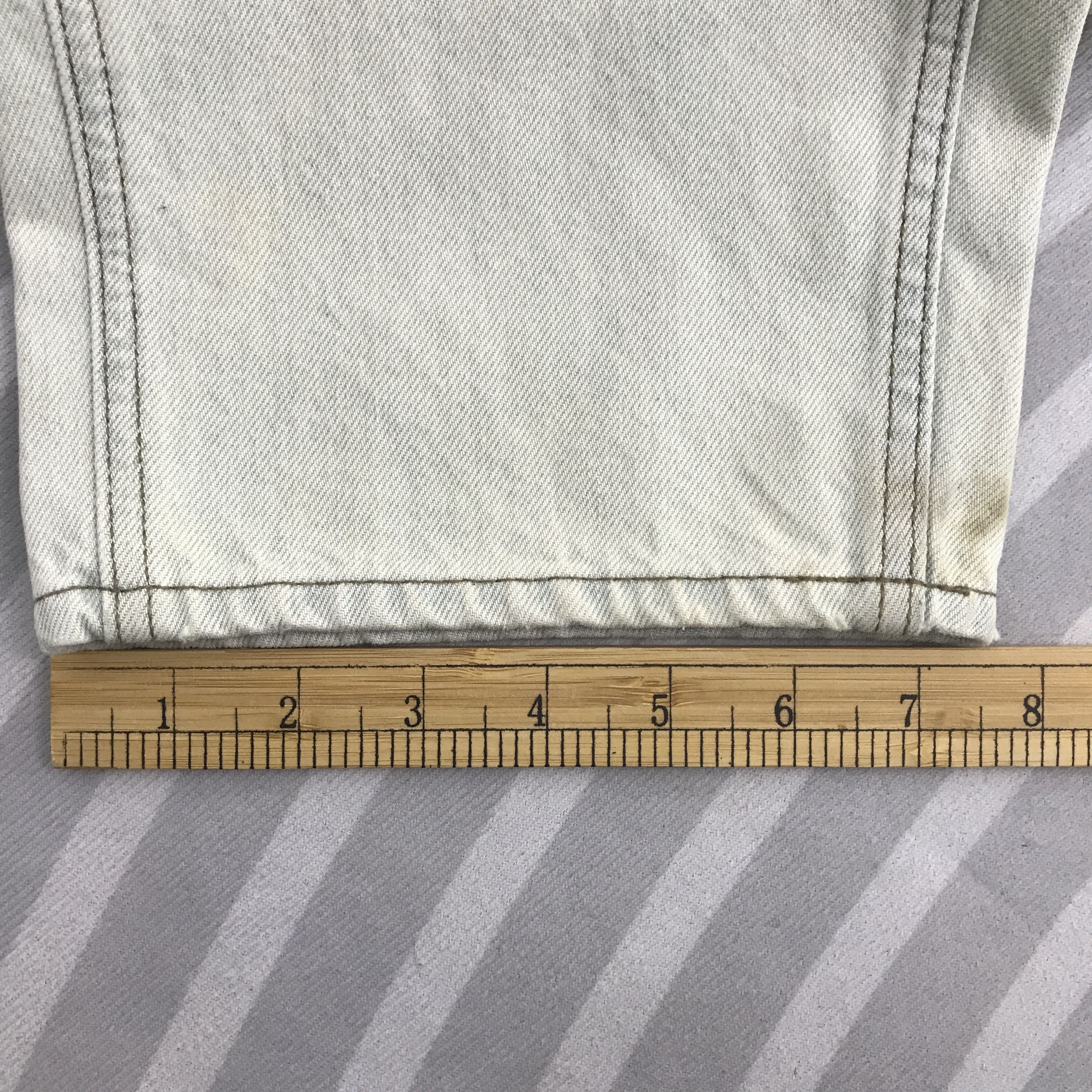 Christophe Lemaire × Uniqlo Vtg Lemaire x Uniqlo Distressed Denim light wash design Size US 30 / EU 46 - 12 Thumbnail
