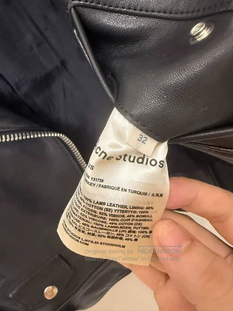 Acne Studios Acne Studios Mock Leather Jacket Size 4XL / US 24-26 - 6 Thumbnail