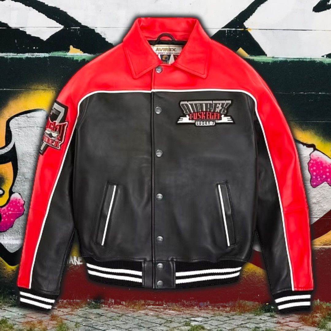 Avirex Avirex Tuskegee Lucky 🍀 7 🛩️ Jacket 🧥 Size US M / EU 48-50 / 2 - 2 Thumbnail