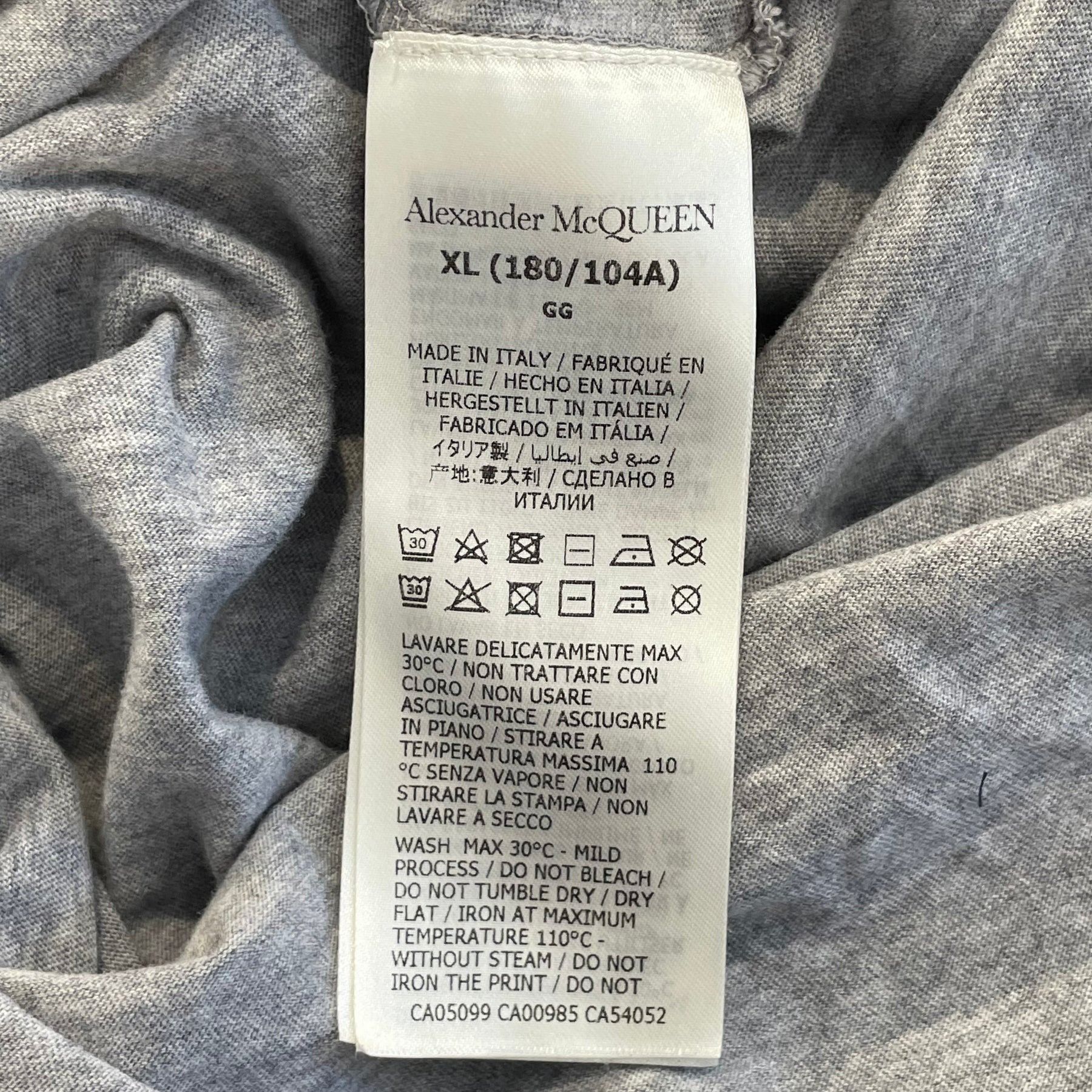 Alexander McQueen Archive Skull Graffiti Tee Size US L / EU 52-54 / 3 - 3 Thumbnail