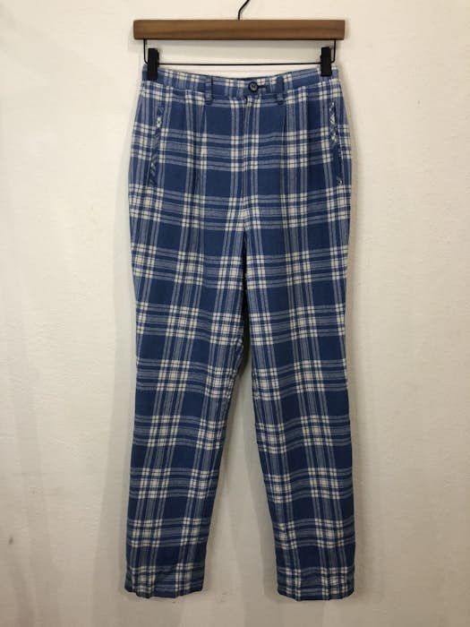 Vintage Vintage Plaid Tartan Wool Pant Size US 26 / EU 42 - 2 Thumbnail