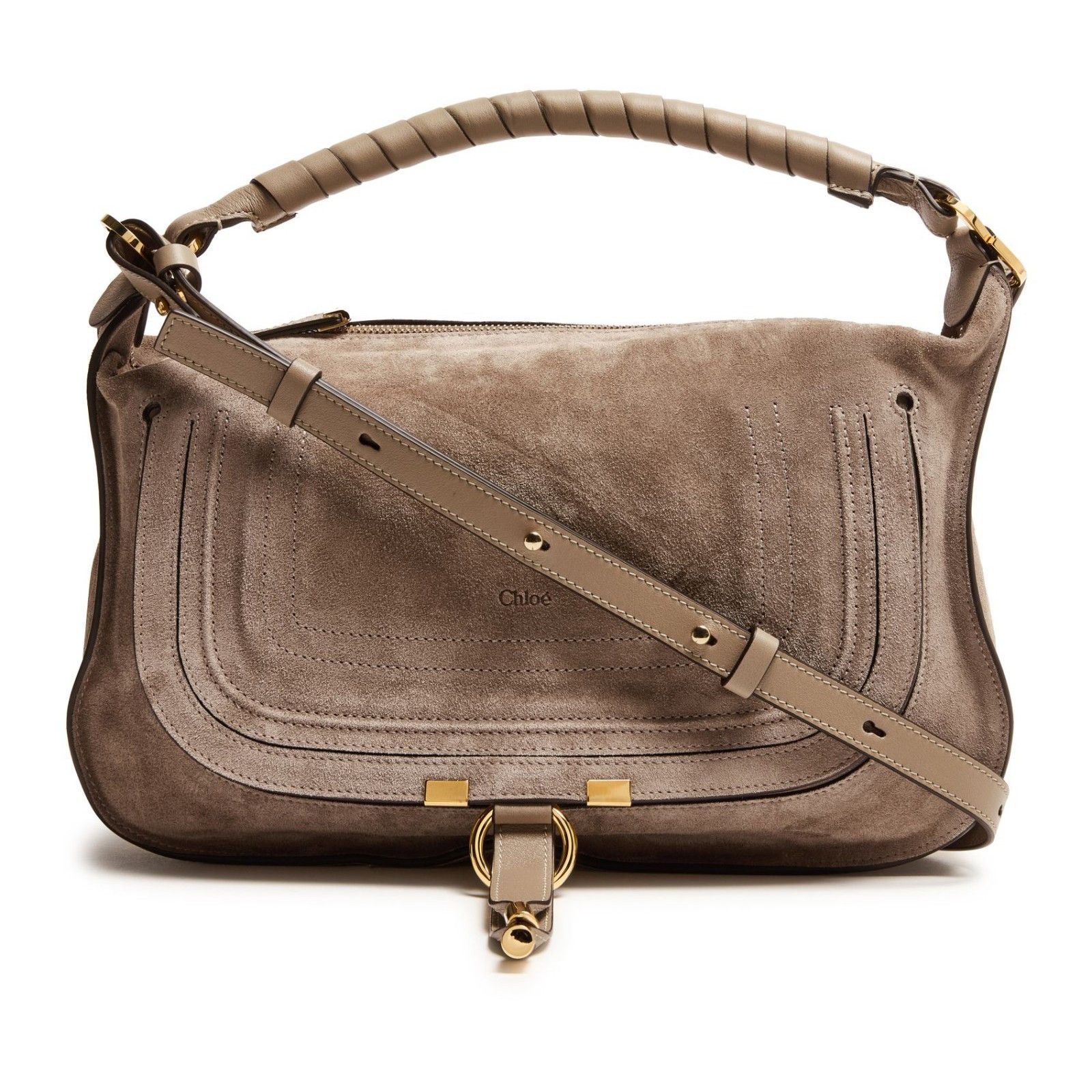 Chloe Chloe Boyish Brown Soft Small Shoulder Bag New & Authentic Size ONE SIZE - 1 Thumbnail