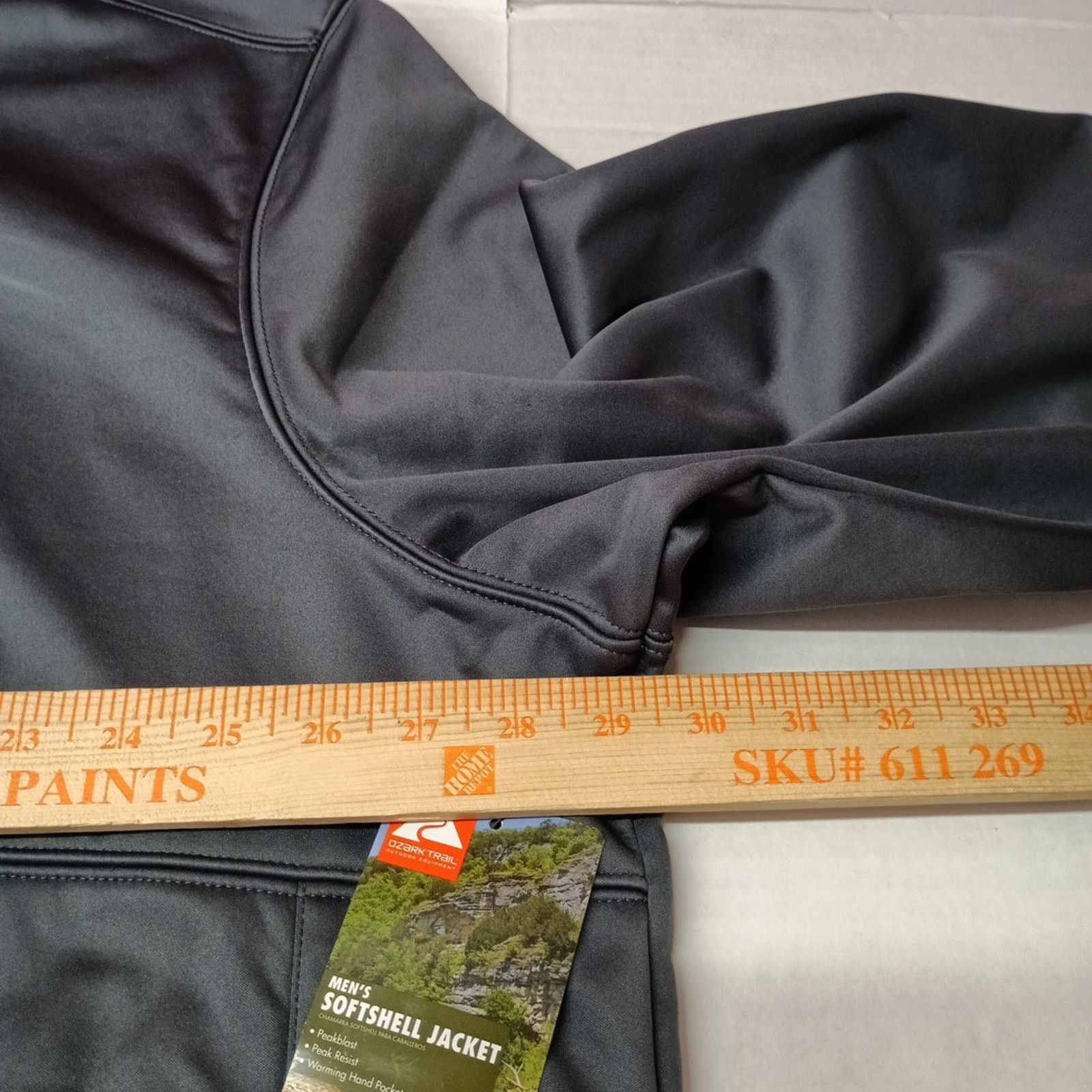 Other Ozark Trail Men's Size 3XL (54-56) Charcoal Softshell Jacket Size US XXS / EU 40 - 7 Thumbnail