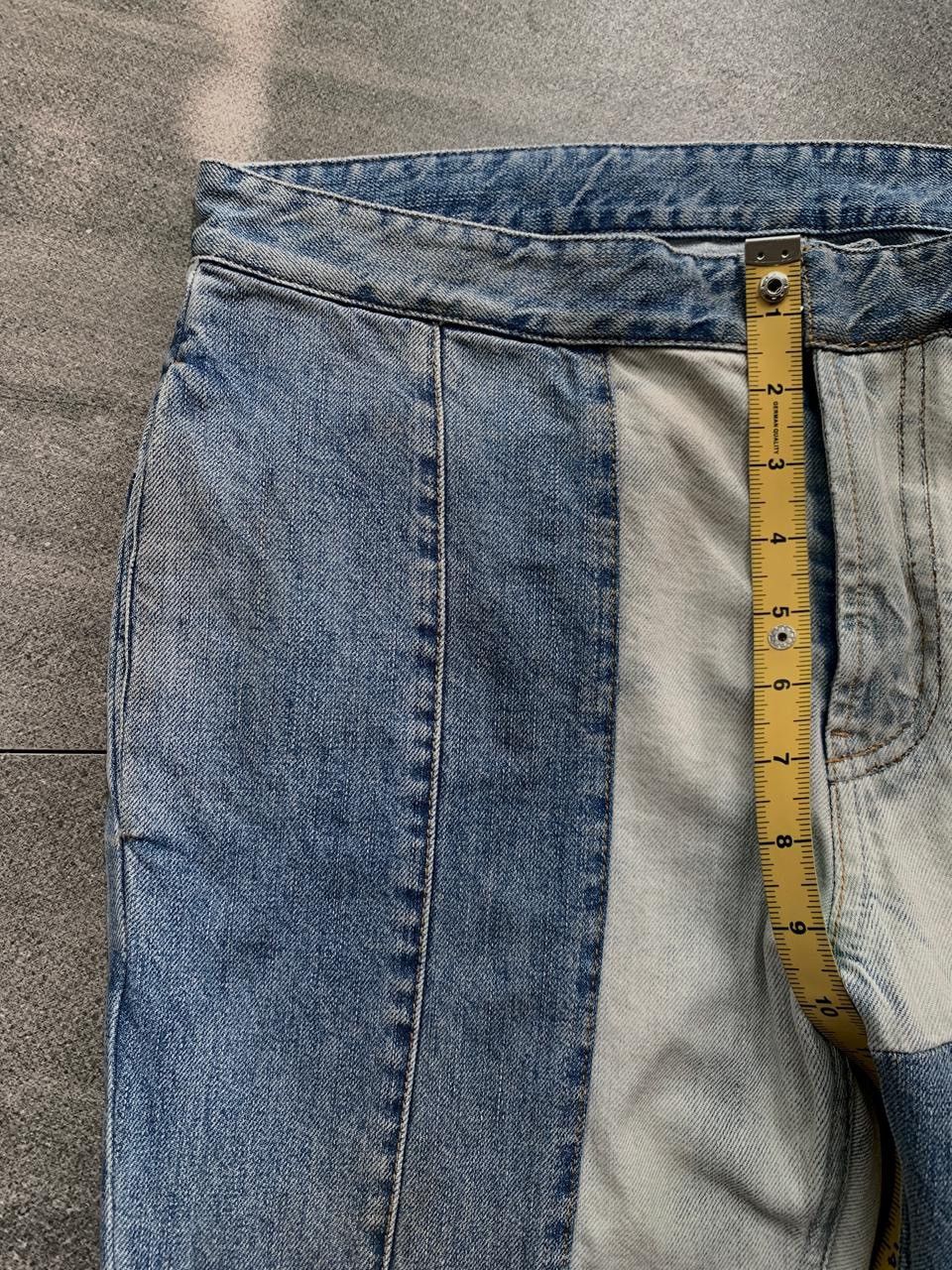 Maison Margiela FREE TAX! Patchworked Slim Denim Jeans Size US 31 - 14 Thumbnail