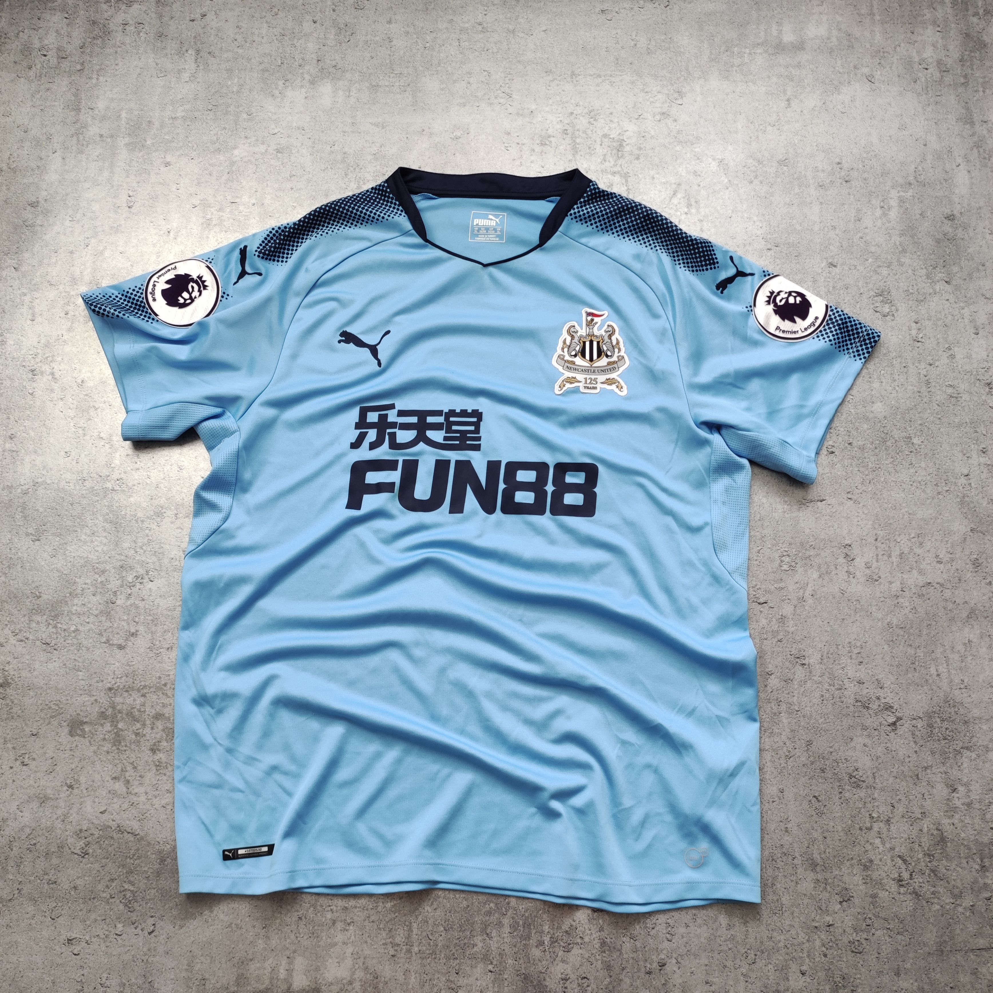 Vintage RARE Newcastle United 17/18 Away Premier League Jersey Size US XL / EU 56 / 4 - 2 Thumbnail