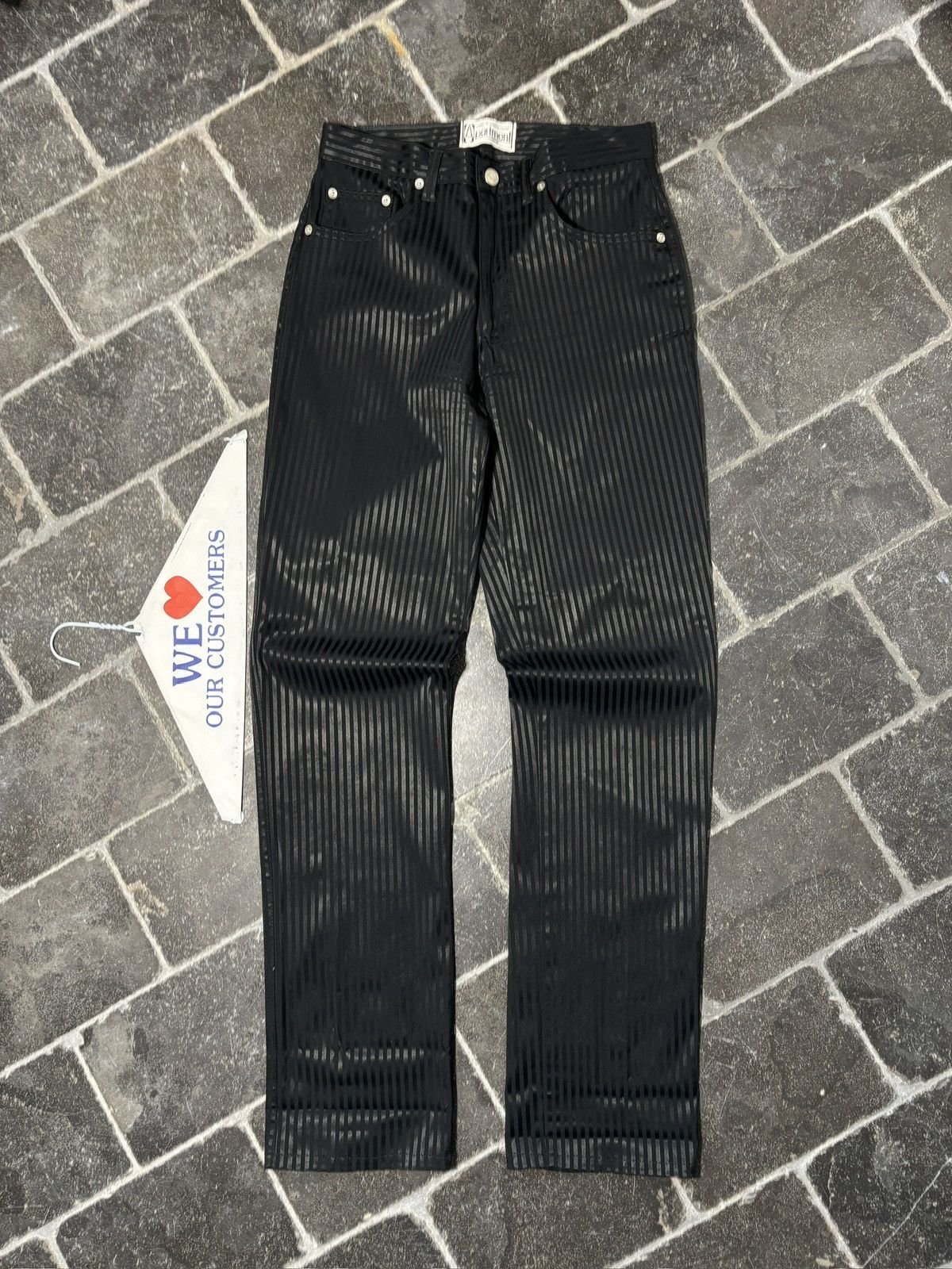 Vintage Made in England Vintage Striped Pants 1990s Apartment London Size 28" / US 6 / IT 42 - 18 Thumbnail