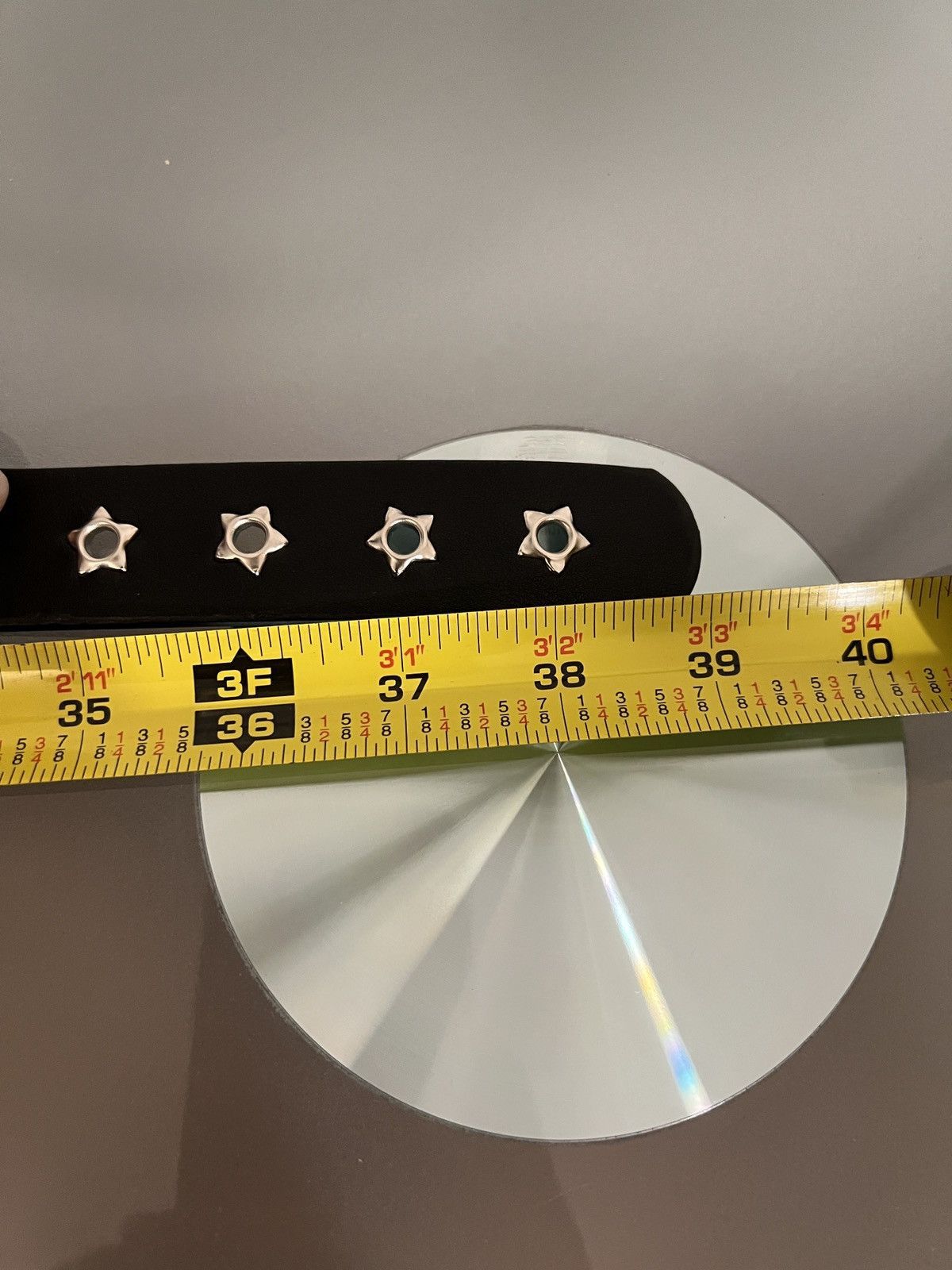 Japanese Brand C2 - Star Buckle Grommet Belt Size ONE SIZE - 7 Thumbnail