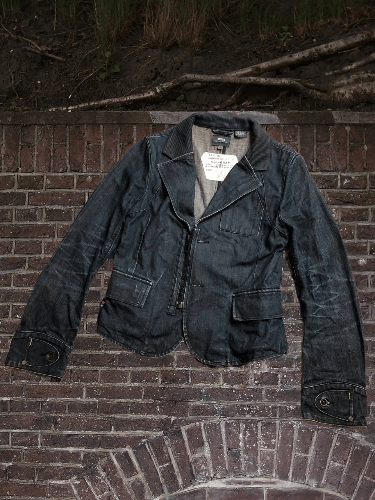 G-Star Vintage G Star Dark Wash Denim Jacket streetwear Size M / US 6-8 / IT 42-44 - 1 Thumbnail