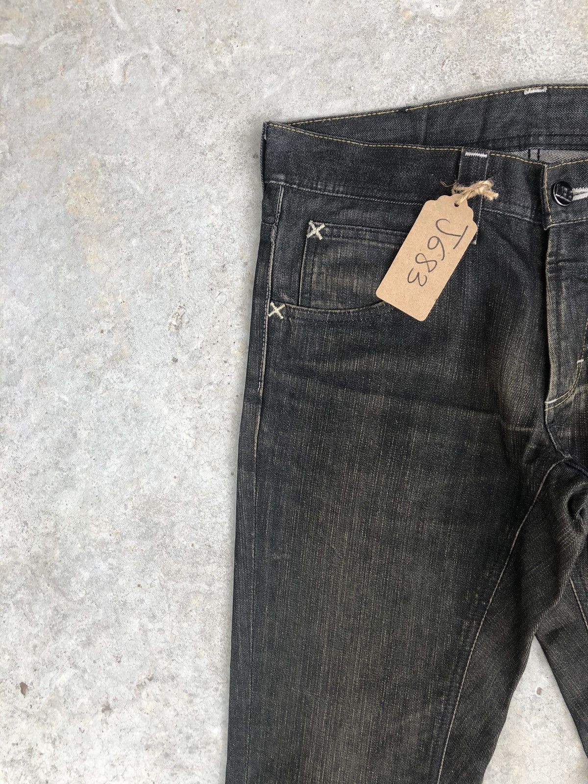 Lee Japanese Lee Flared Jeans Distressed Jeans Size US 33 - 4 Thumbnail