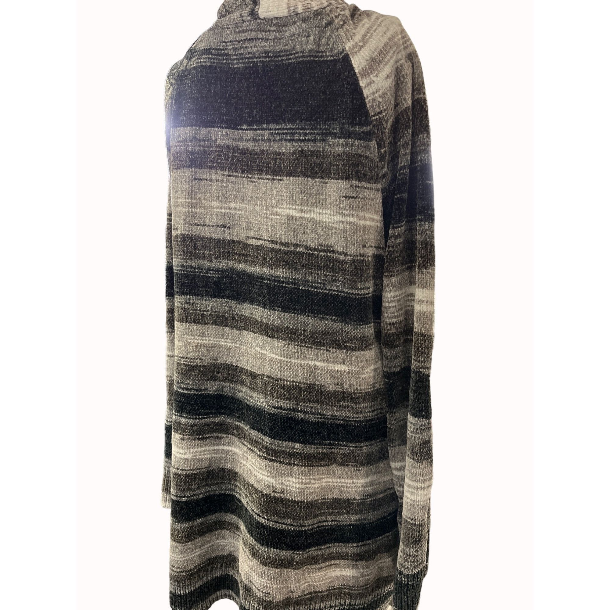 Other Rudy RD Women's Gray Open Front Cardigan Sweater Size L SKU Size L / US 10 / IT 46 - 3 Thumbnail