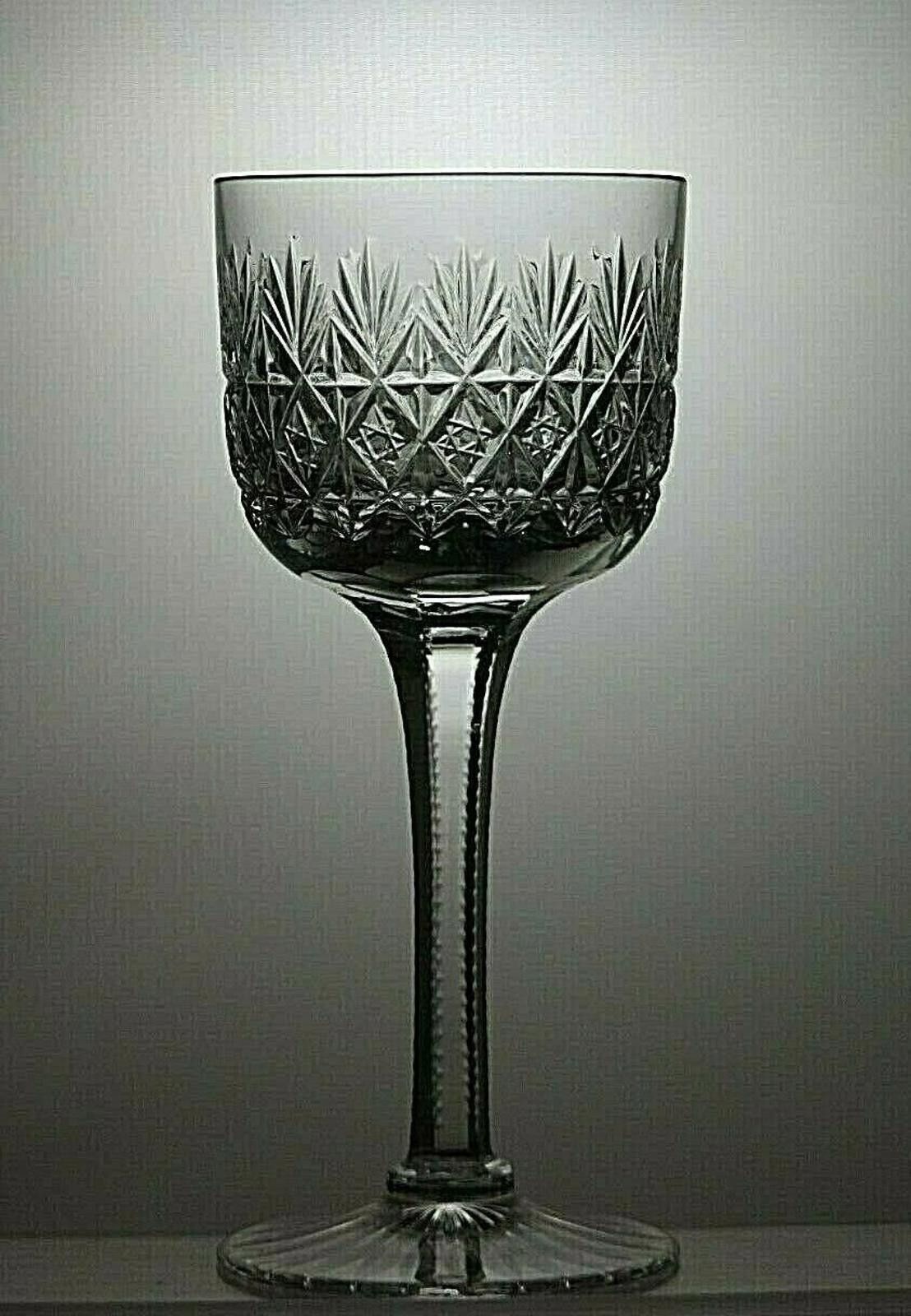 Other Thomas Webb Crystal Wellington Cut Wine Hock Glass 6 2/3" Size ONE SIZE - 1 Thumbnail