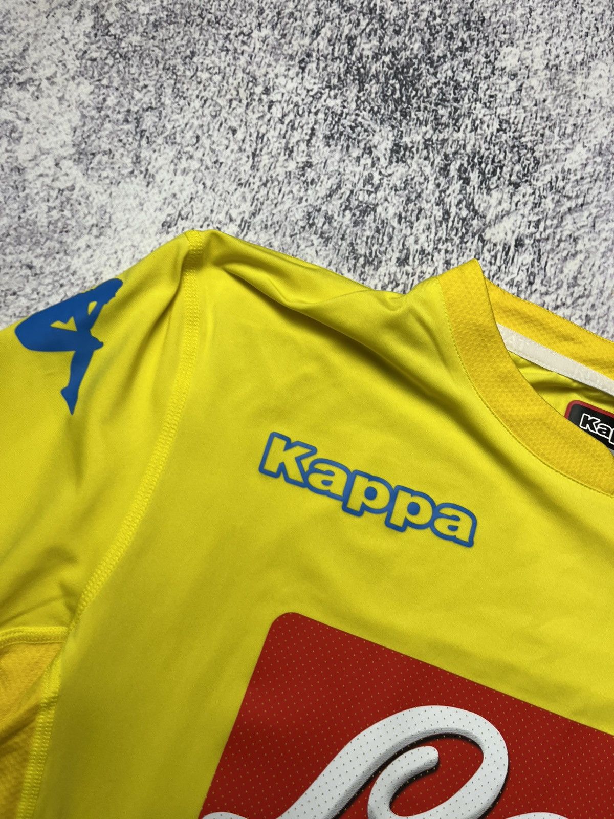 Kappa Napoli Jersey 2017 2018 Away Size M Shirt Kappa BNWT Size US M / EU 48-50 / 2 - 11 Thumbnail