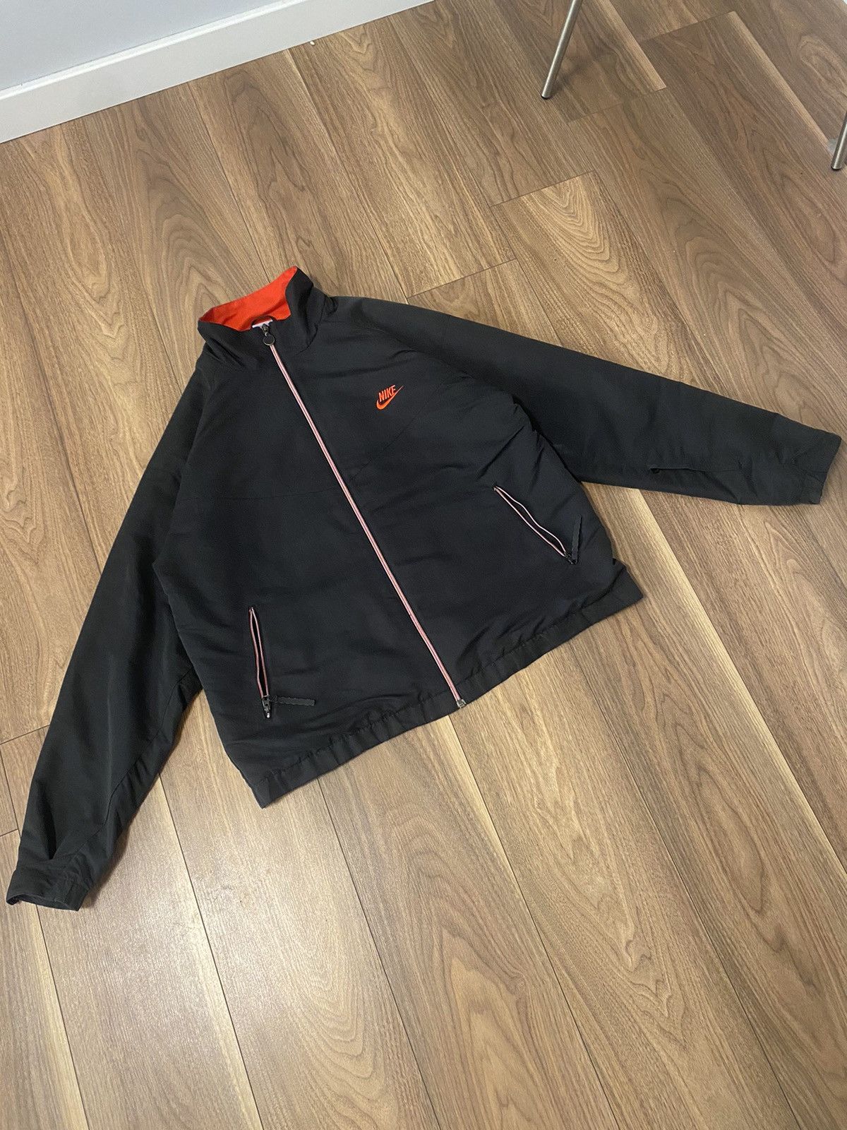 Nike × Vintage NIKE VINTAGE BASIC LOGO STREETWEAR LIGHT JACKET Size US L / EU 52-54 / 3 - 1 Thumbnail