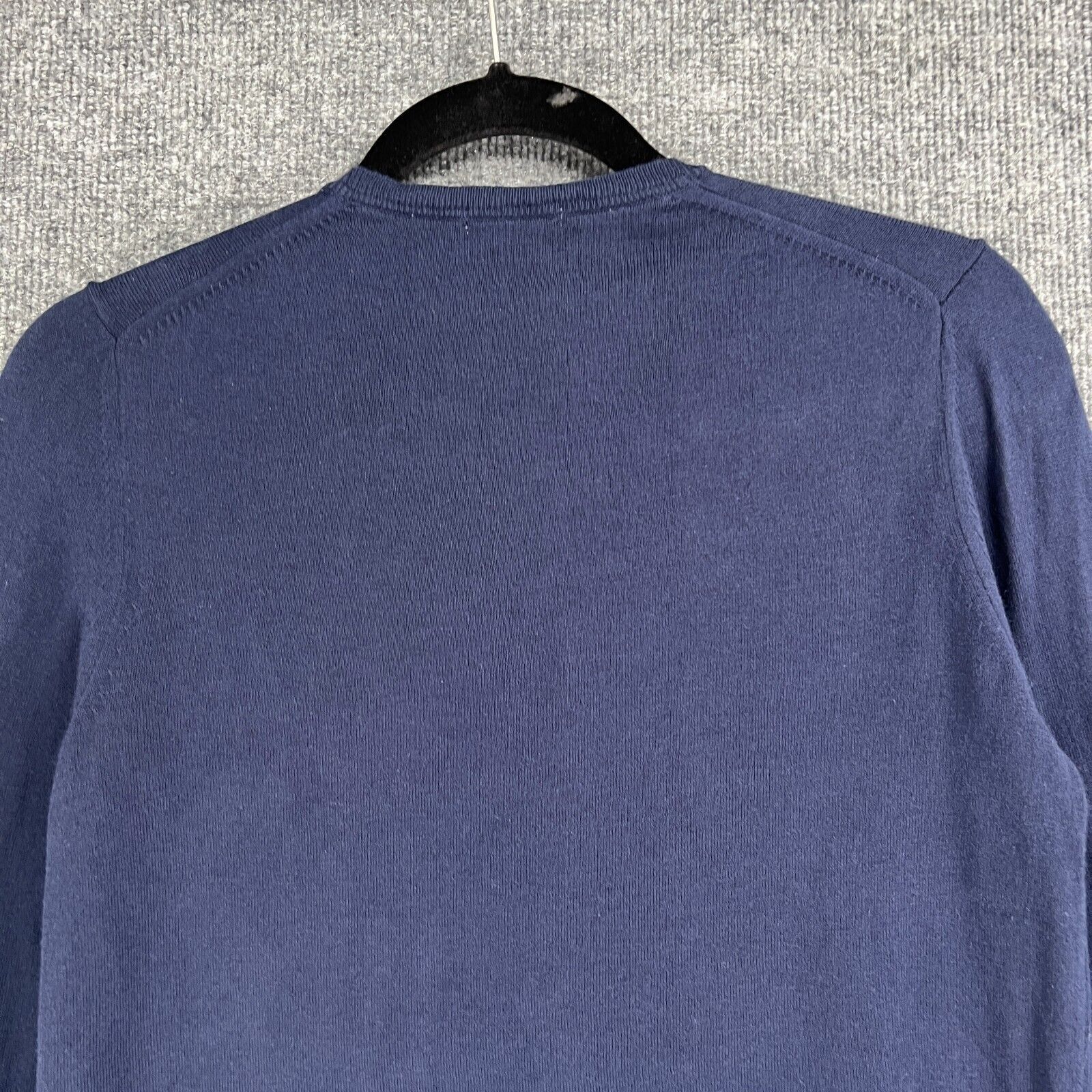 Uniqlo Uniqlo Cardigan Sweater Navy Button Up Classic Academia Sz L Size L / US 10 / IT 46 - 7 Thumbnail