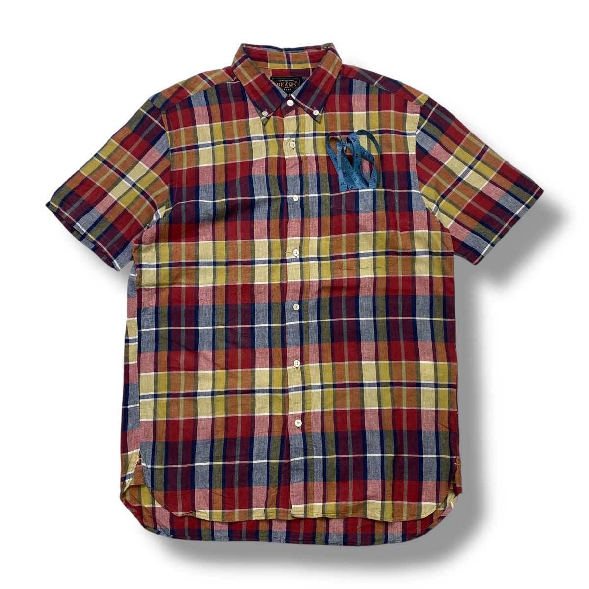 Beams Plus Beams India Madras Short sleeve button shirt Size US M / EU 48-50 / 2 - 1 Thumbnail