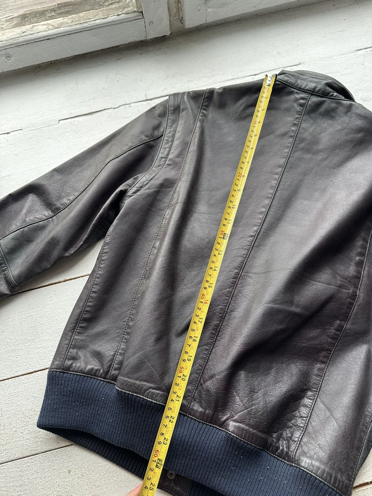 Other 🚨VNTG LEATHER JACKET AVANT GARDE ASYMMETRICAL BLACK MOTO Size US S / EU 44-46 / 1 - 18 Thumbnail