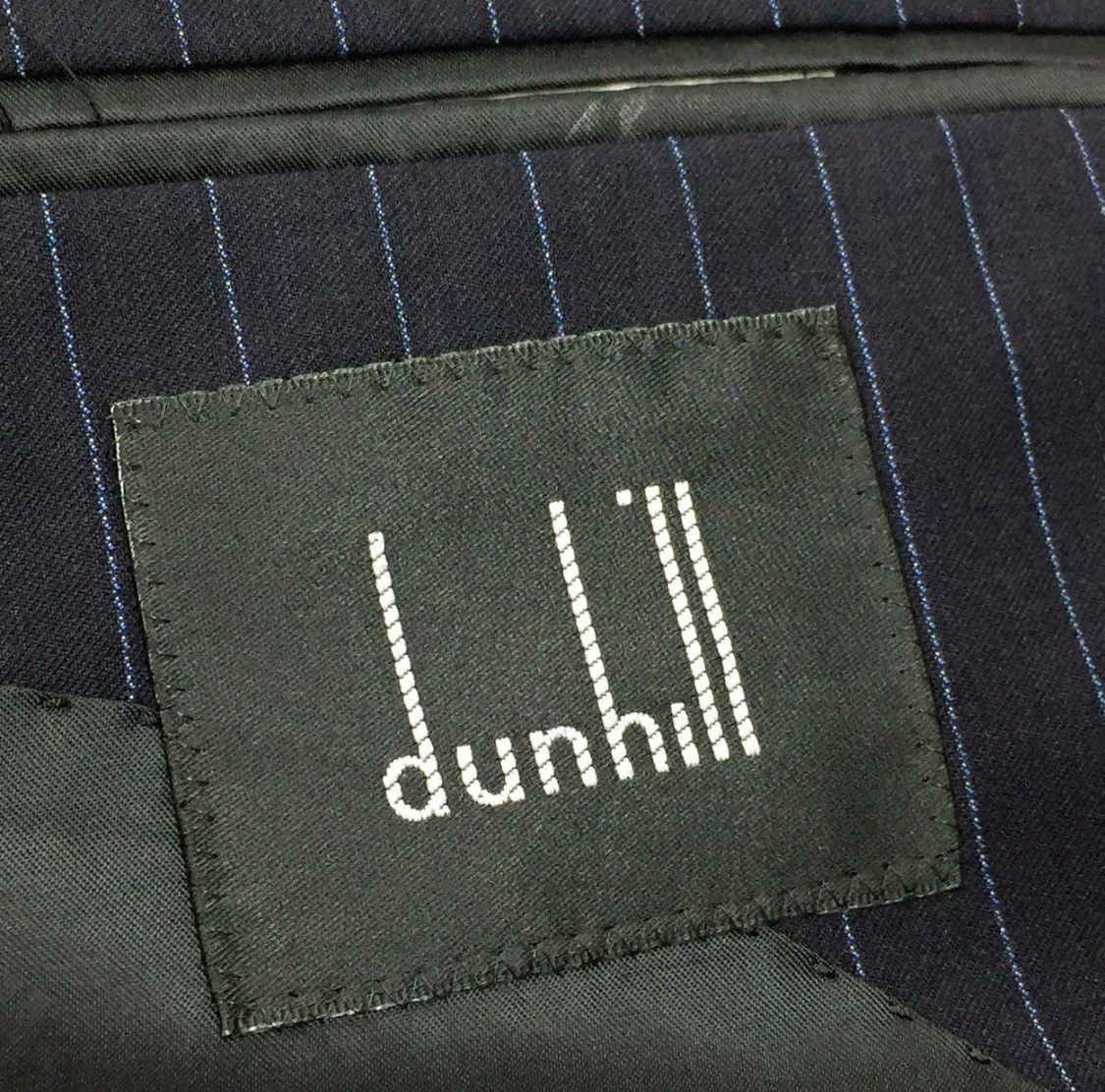 Alfred Dunhill × Designer Dunhill Classic Wool Blazer Men’s Black Jacket Size 52R - 16 Thumbnail