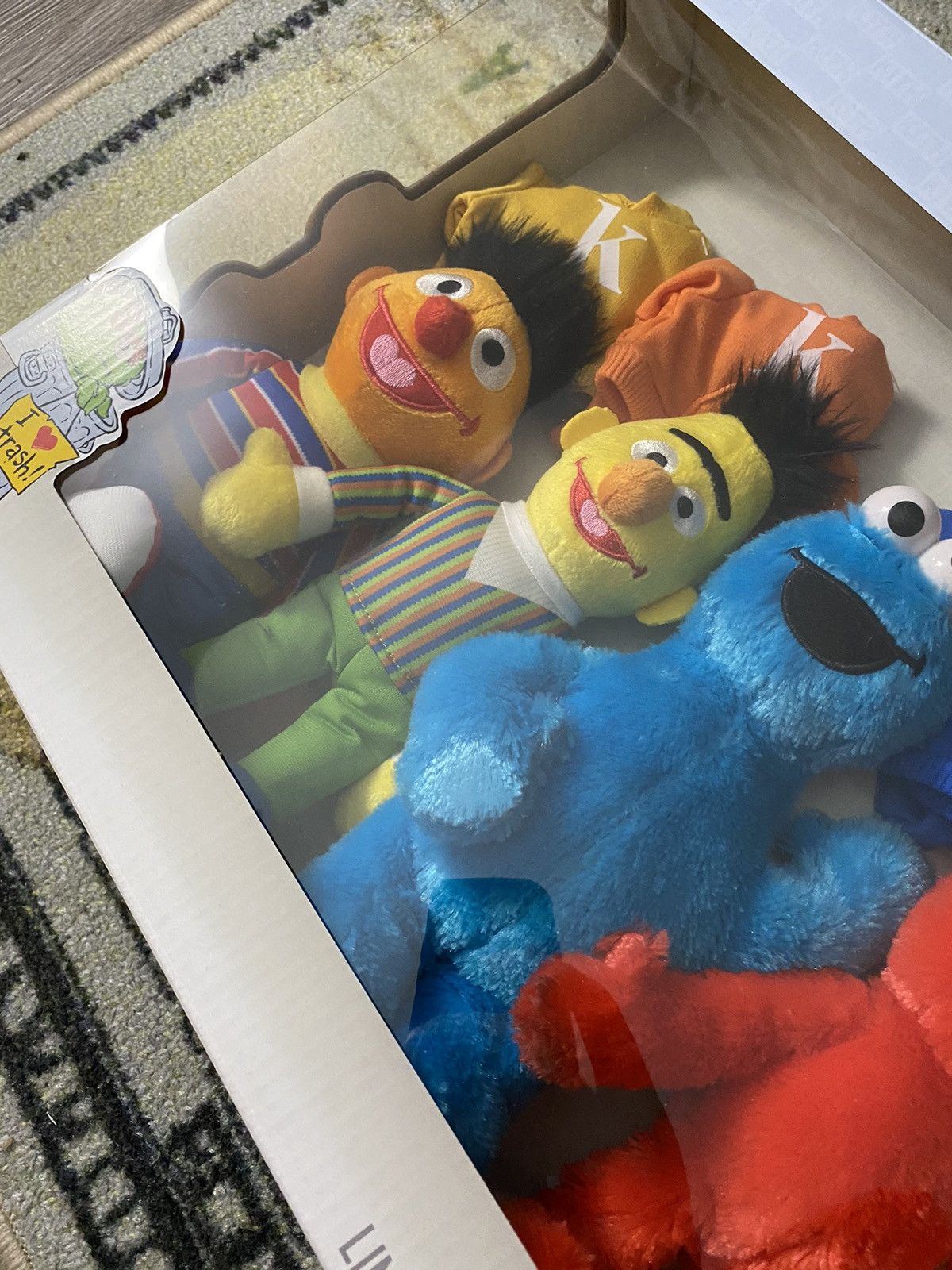 Kith Kith x Sesame Street Play Plush Toy Set Size ONE SIZE - 4 Thumbnail