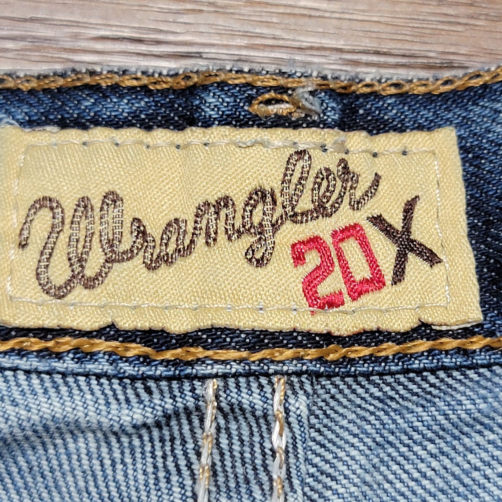 Wrangler Wrangler 20X Straight Denim Jeans - Size 42 X 32 Size US 42 / EU 58 - 5 Thumbnail