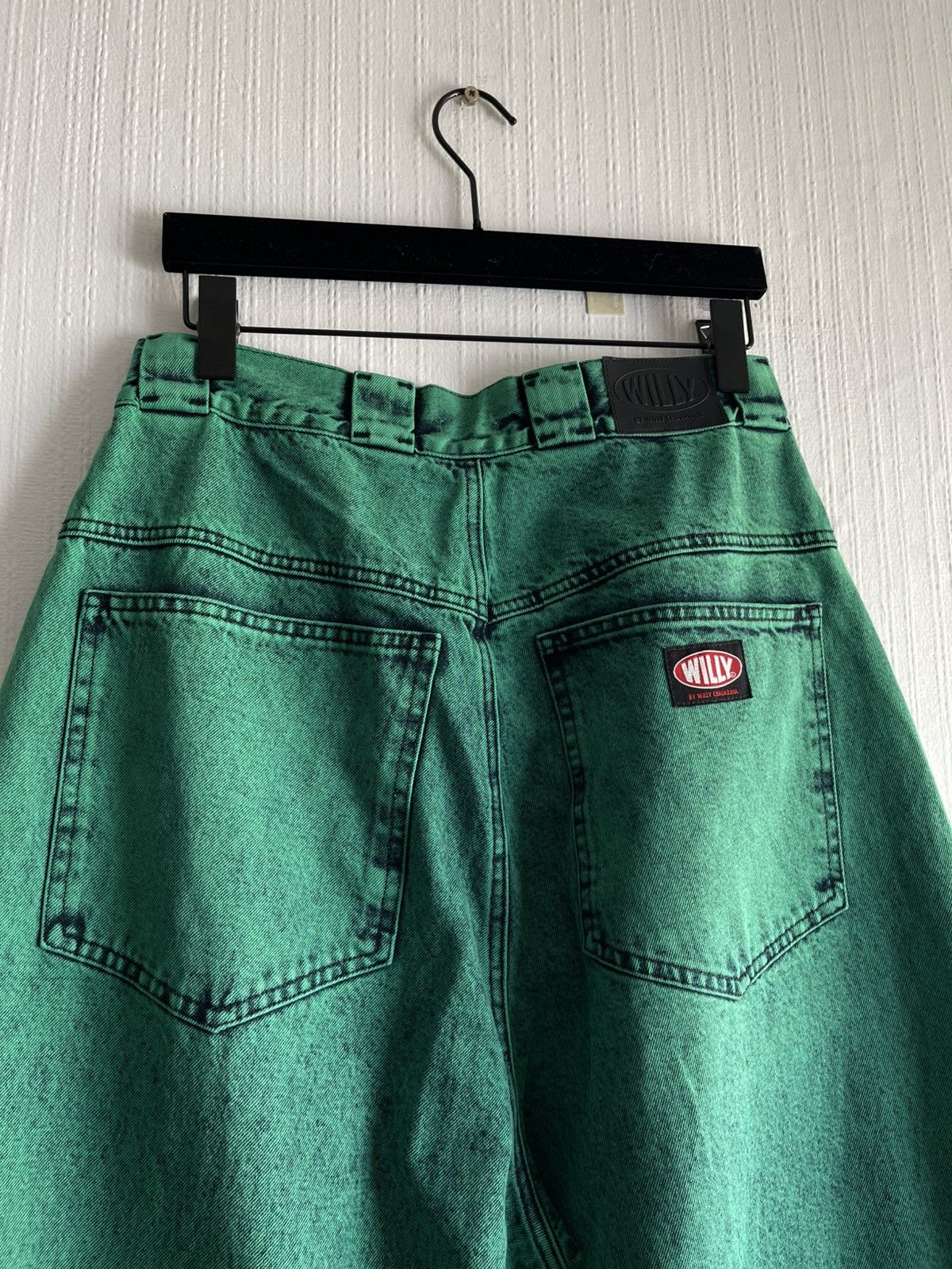 Willy Chavarria WILLY CHAVARRIA DOWNTOWN OVER GREEN DENIM SET Size US M / EU 48-50 / 2 - 10 Thumbnail