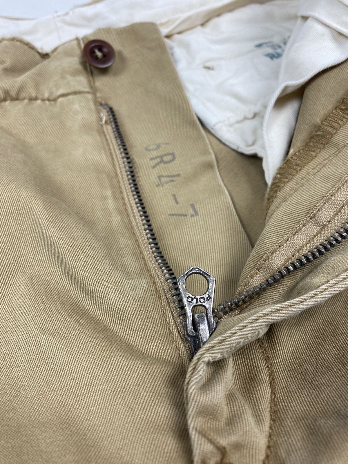 Polo Ralph Lauren 2000’s Vintage Distressed Polo Ralph Lauren Officer Chino Size US 32 / EU 48 - 7 Thumbnail