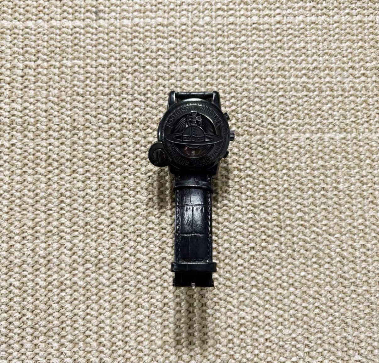 Vivienne Westwood Vivienne Westwood Saturn Sliding Cover Black Watch J29 Size ONE SIZE - 8 Thumbnail