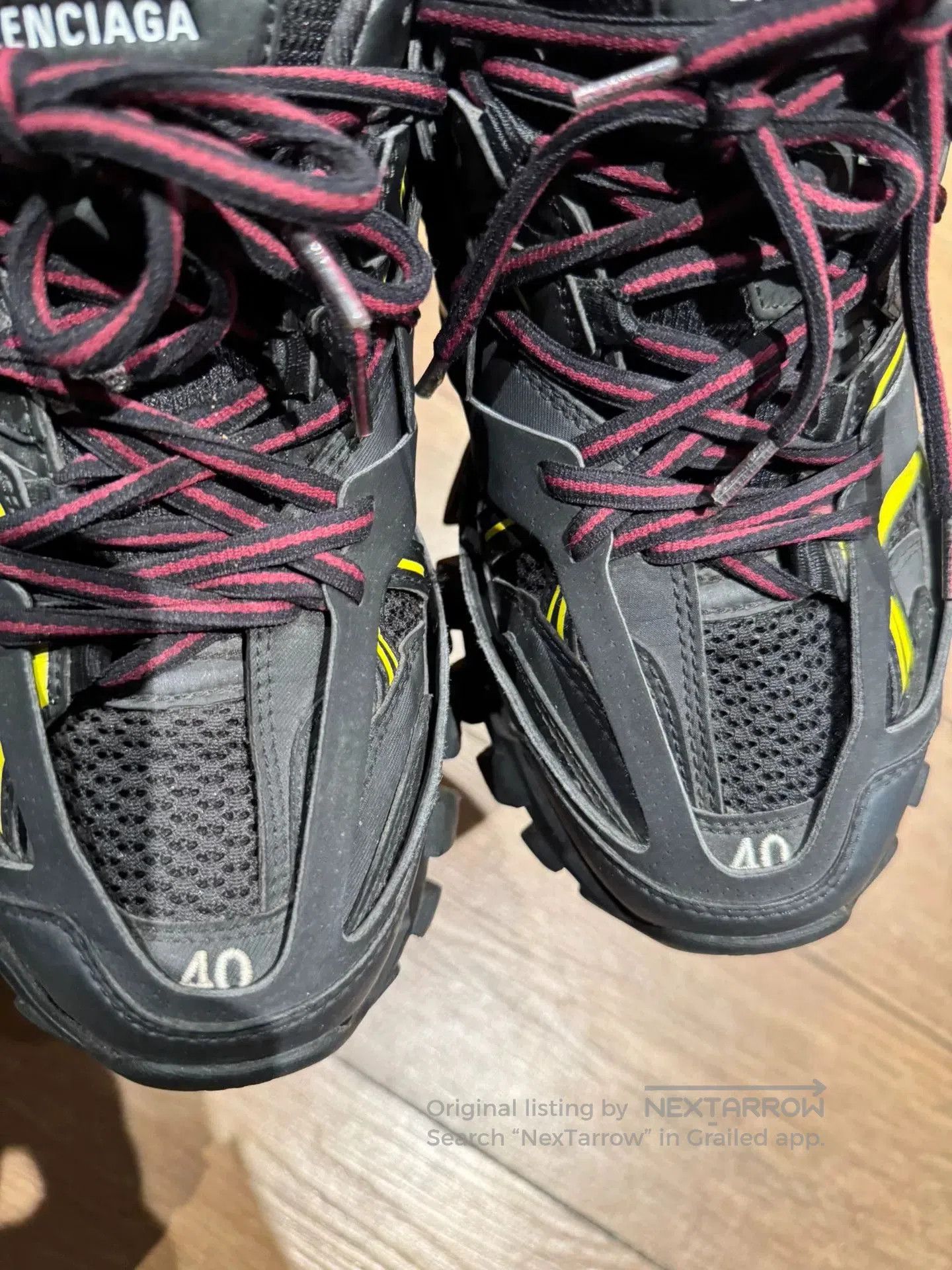 Balenciaga Balenciaga Track 1.0 Black Yellow. Size US 7 / EU 40 - 6 Thumbnail