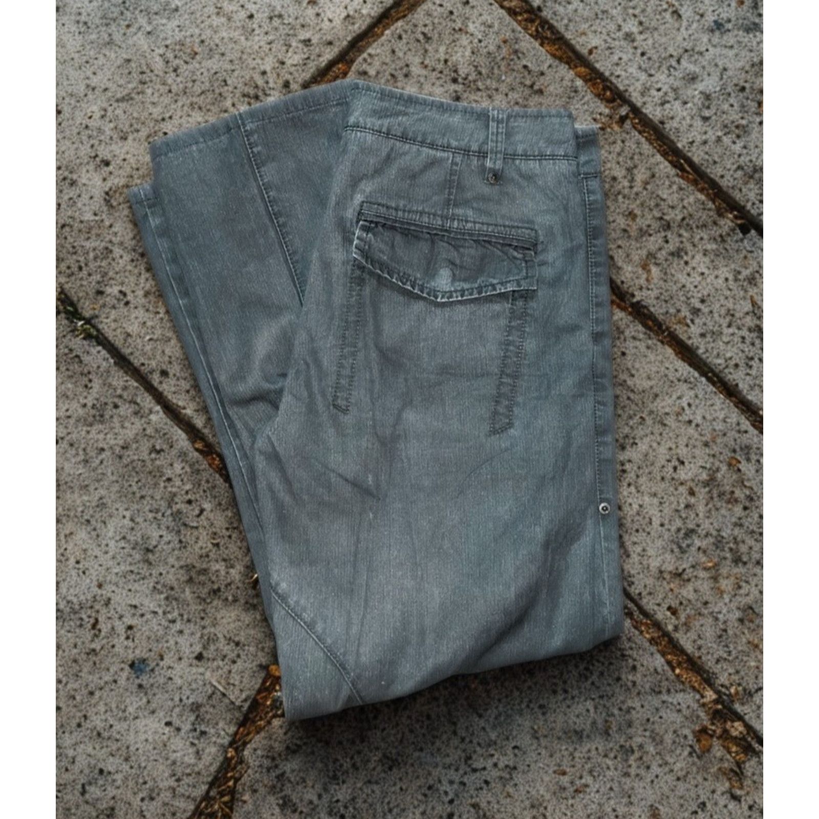 Caffeine NYC Downtown Skinny Jeans Army Fatigue Green 34x32