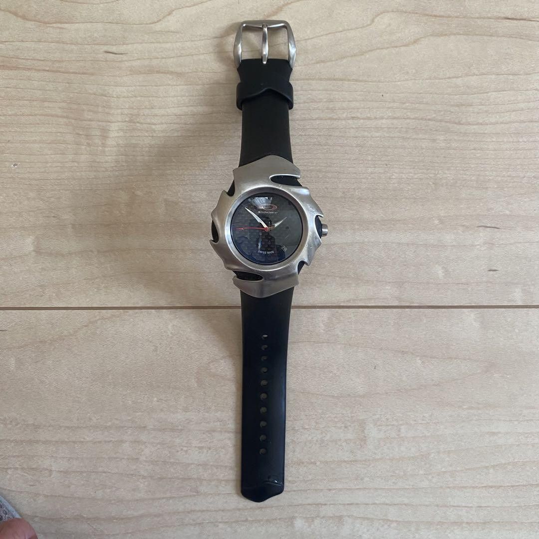 Oakley OAKLEY Blade Design Hands Wristwatch Black/ Silver Size ONE SIZE - 4 Thumbnail