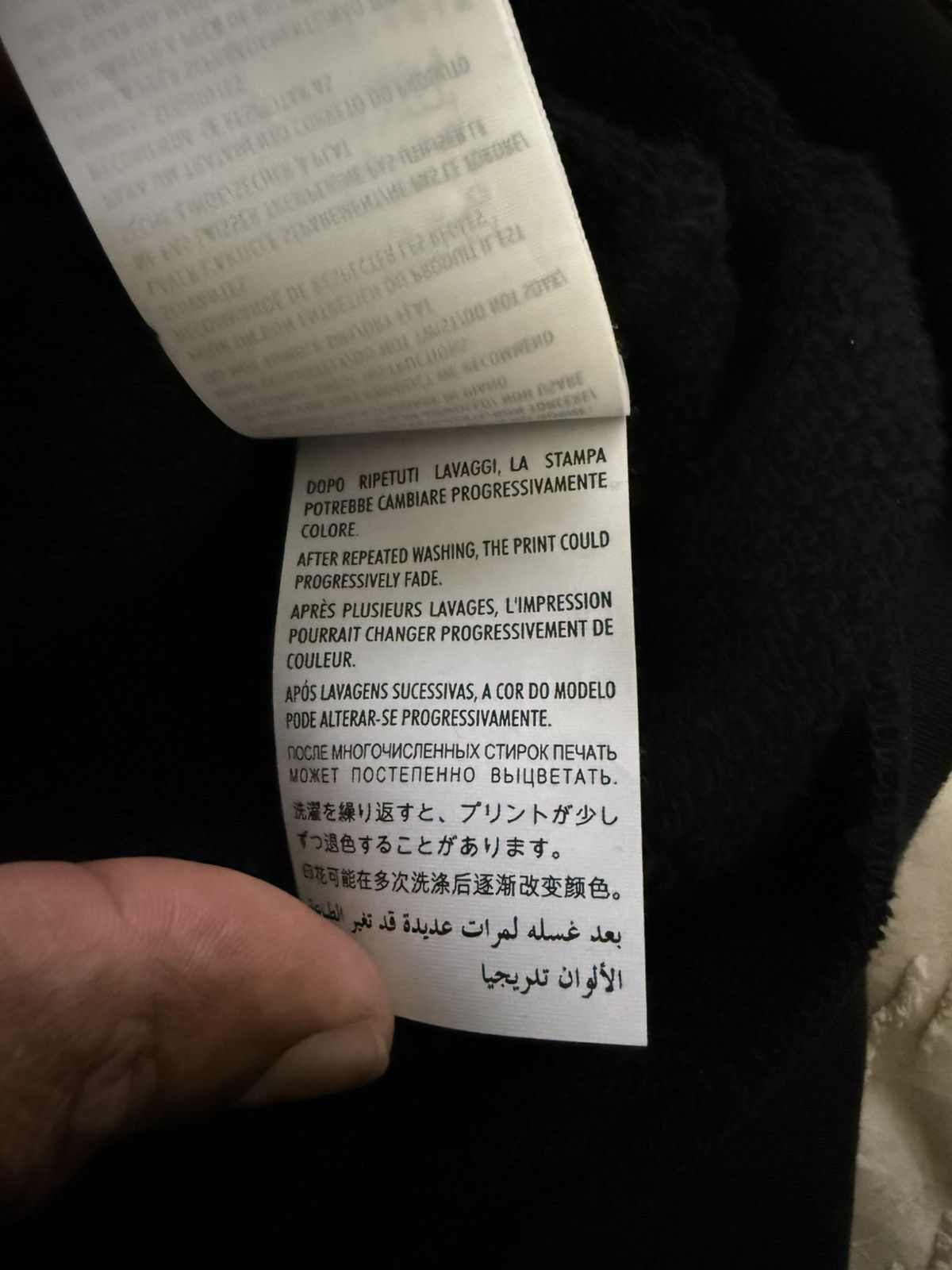 Gucci Gucci Black Hoodie Hooded Sweatshirt GUCCY M STARS Size US M / EU 48-50 / 2 - 9 Thumbnail