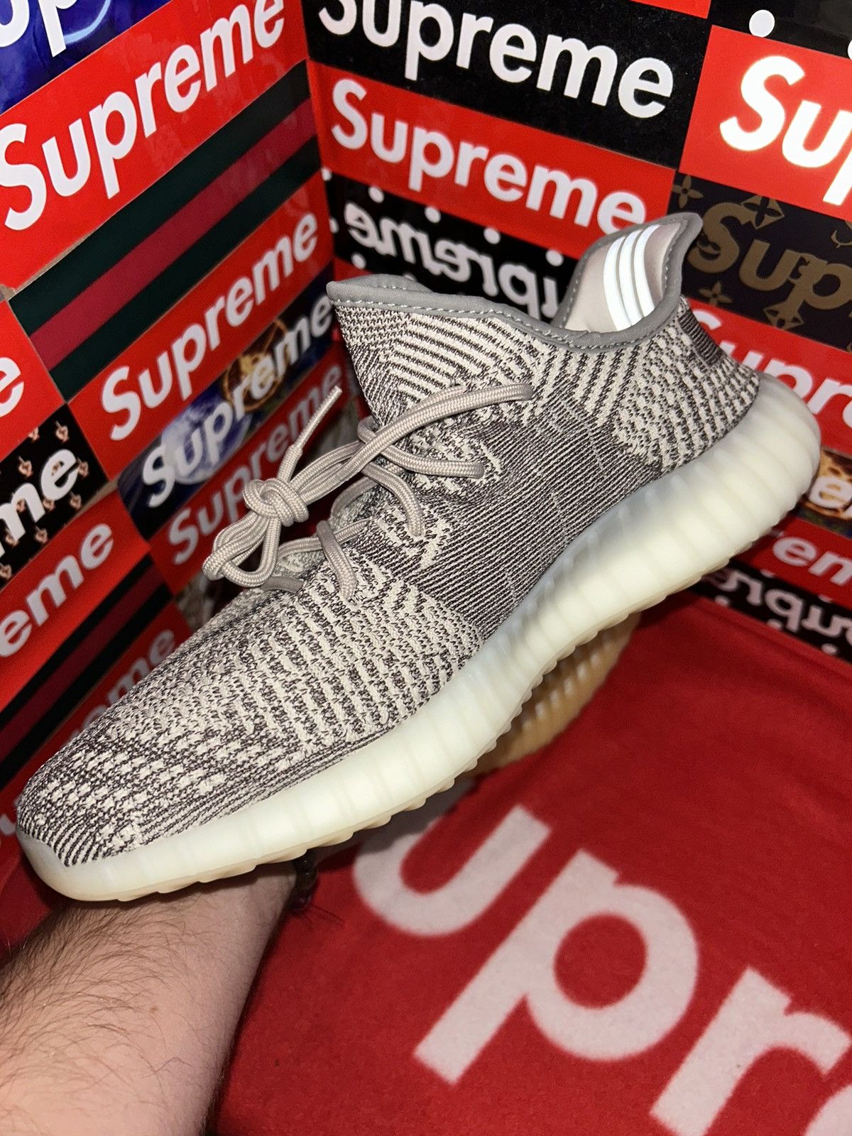 Adidas Yeezy Adidas Boost 350 V2 in Zyon FZ1267 size 12 Size US 12 / EU 45 - 8 Thumbnail