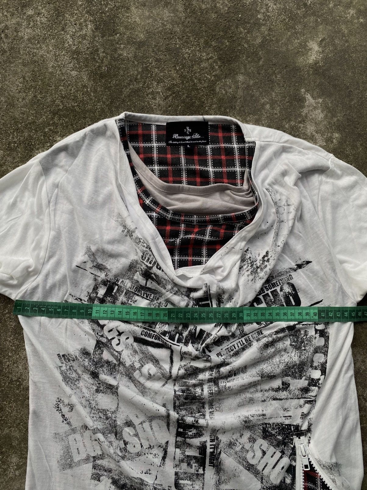 If Six Was Nine BERNINGS SHO PUNK GOTHIC TRIPLE LAYERED Size US L / EU 52-54 / 3 - 10 Thumbnail