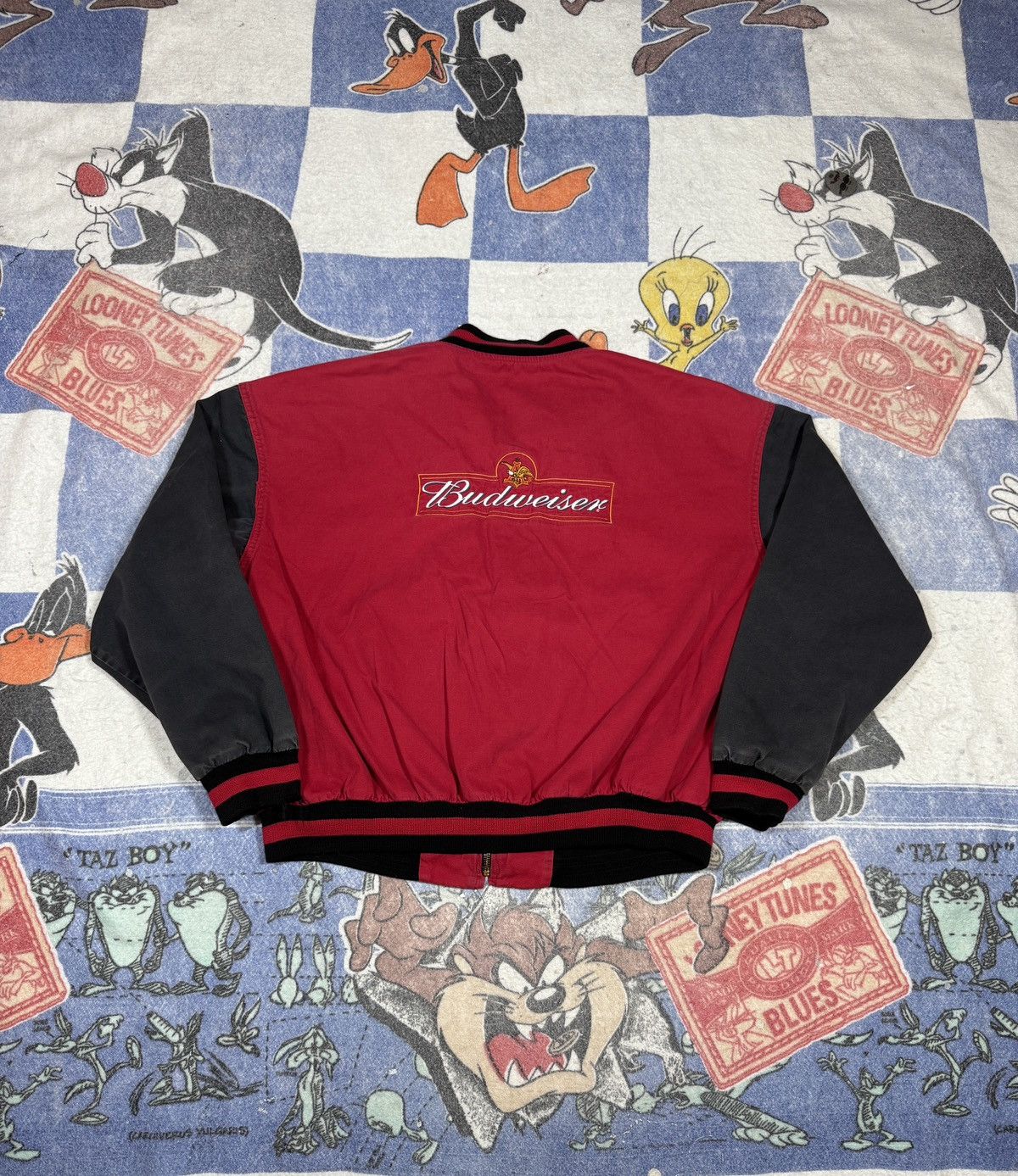 Budweiser Vintage Budweiser bomber jacket Size US XL / EU 56 / 4 - 3 Thumbnail