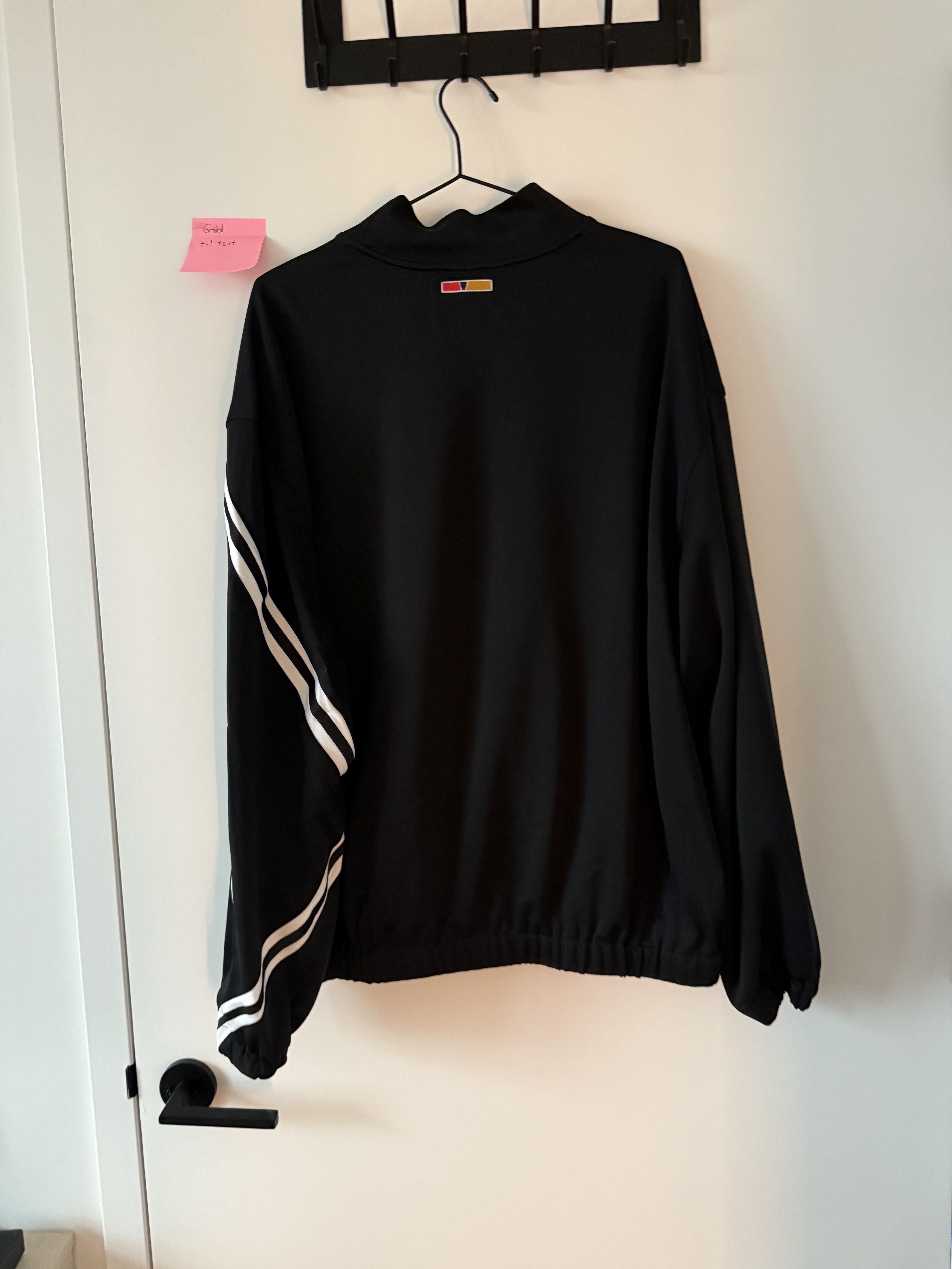 Pyer Moss × Reebok Black Loose Mock Neck Pullover Size US XL / EU 56 / 4 - 8 Thumbnail