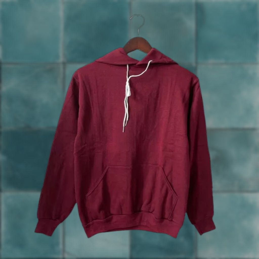 Russell Athletic VINTAGE Russell Athletic Hoodie Sweatshirt Mens S Wine 80s Gold Tag NWOT NOS NWT Size US S / EU 44-46 / 1 - 1 Thumbnail