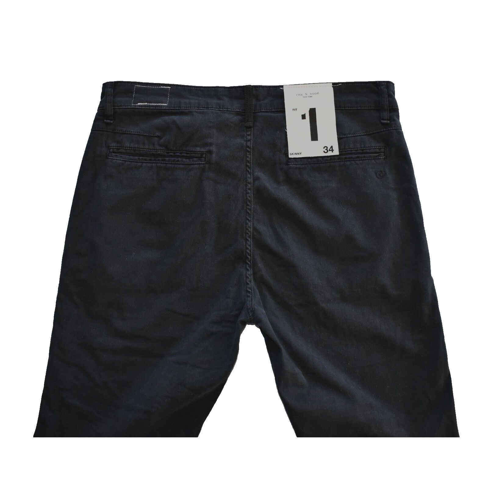 NWT Rag & Bone outlet Dark Navy Blue Chino Shorts Size 33