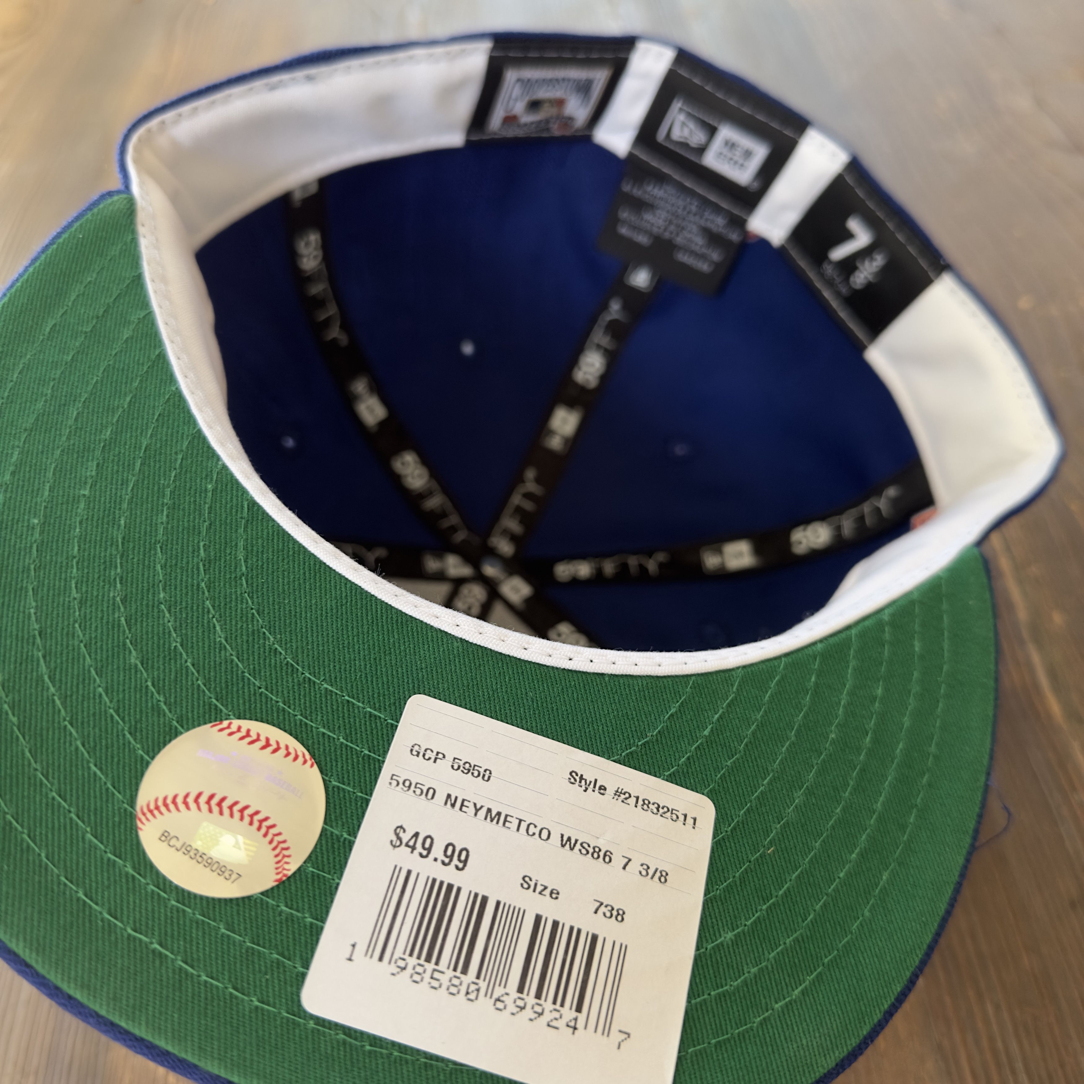 New Era Fanatics Fest NYC Lids Exclusive Mets 59Fifty Fitted 7 3/8" Size ONE SIZE - 10 Thumbnail