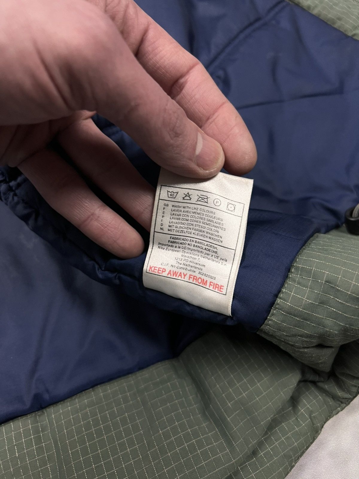 Nike Vintage Nike 00s Ripstop Puffer Jacket Green Mini Swoosh XL Size US XL / EU 56 / 4 - 18 Thumbnail