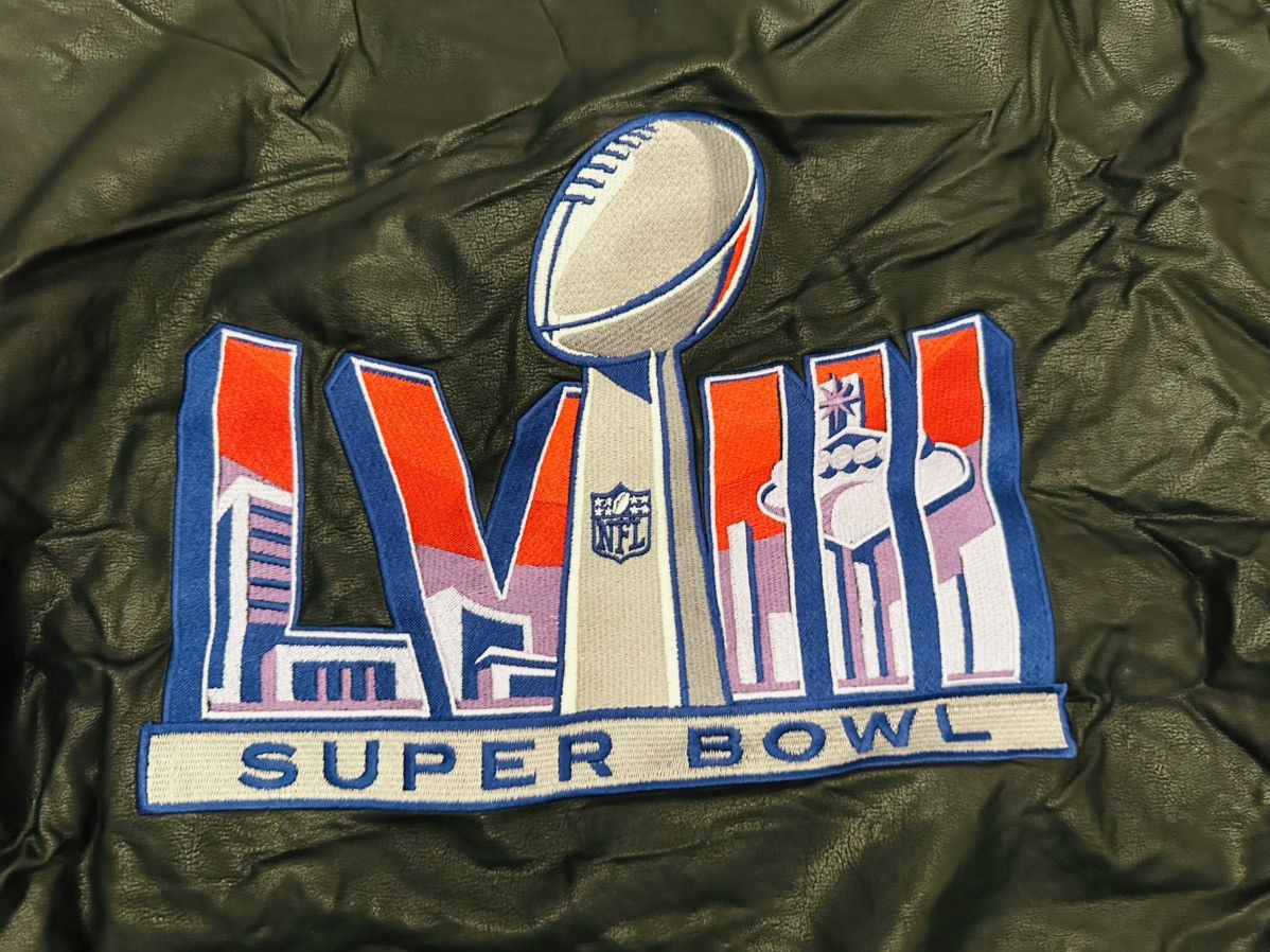 Jeff Hamilton Jeff Hamilton Superbowl LVlll Men’s Embroidered Jacket-2XL Size US XXL / EU 58 / 5 - 15 Thumbnail