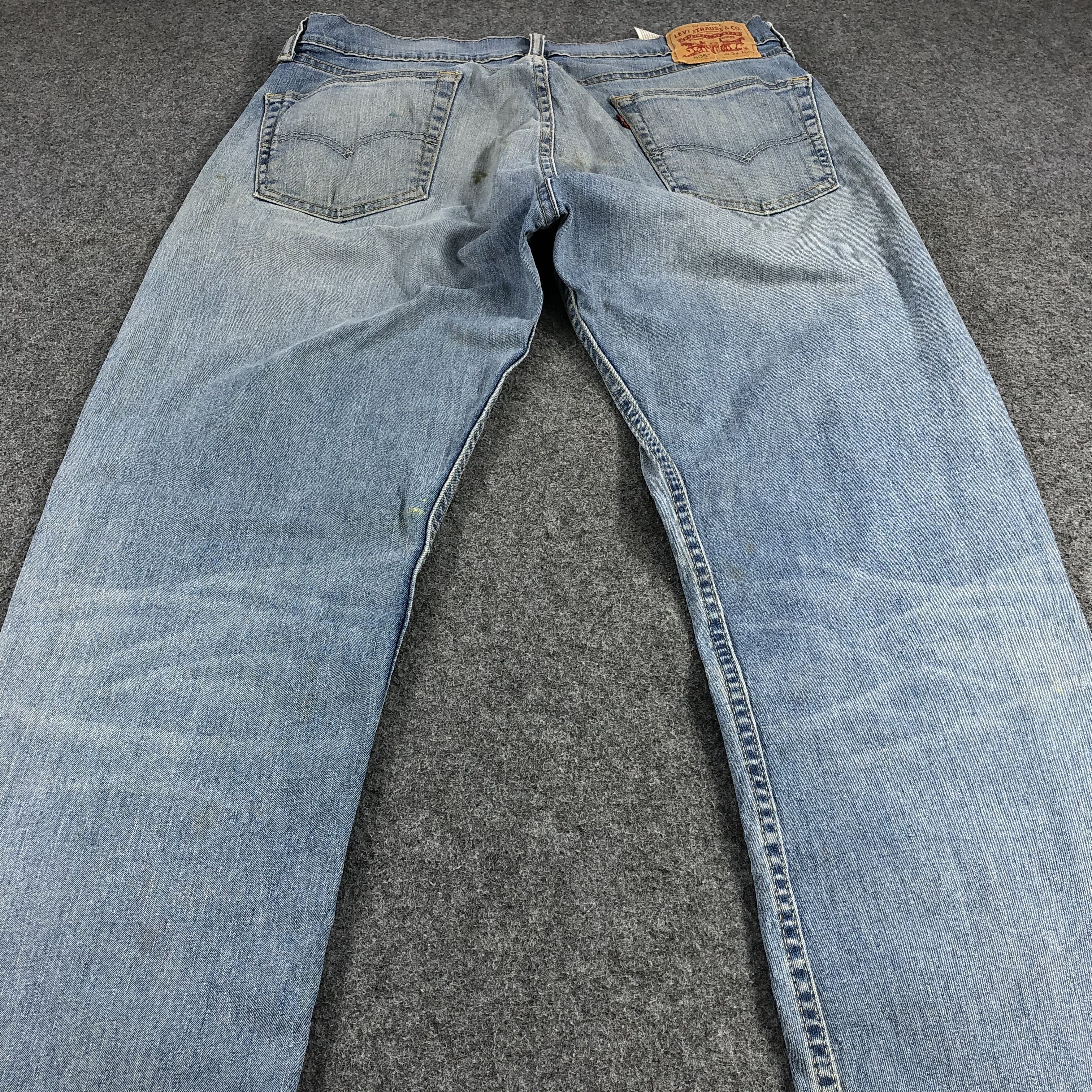 Levi's Vintage Distress Levis 505 Jeans-JM1177 Size US 35 - 4 Thumbnail