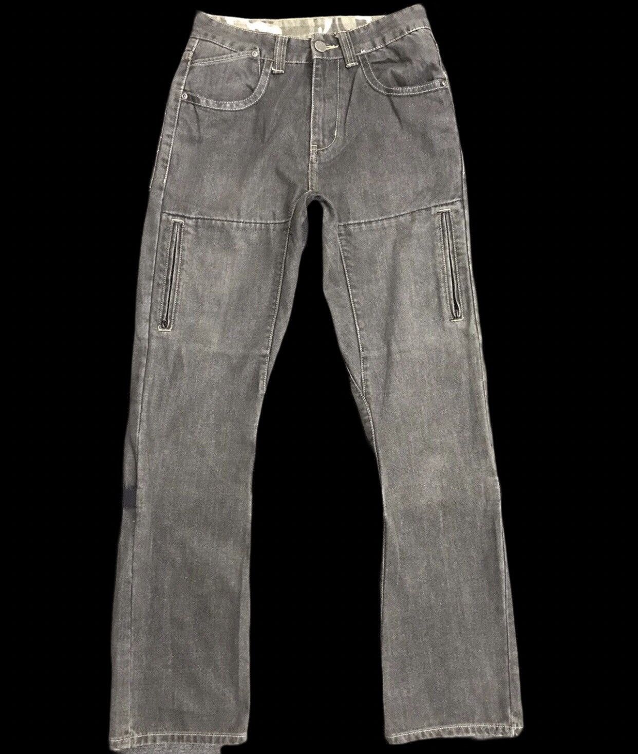 Japanese Brand Greedy Japan Biker Very Rare Racing Archival Jeans F717 Size US 28 / EU 44 - 2 Thumbnail
