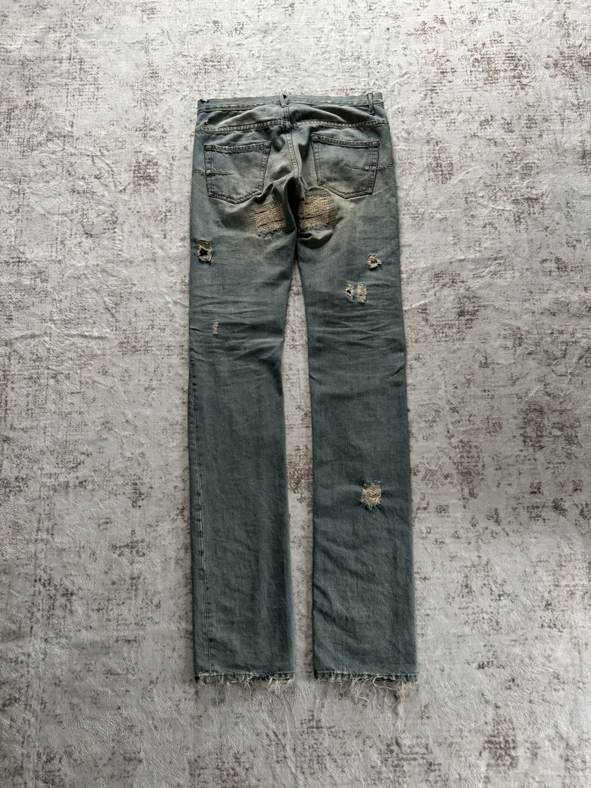 Dior Dior SS06 Crash Denim Size US 28 / EU 44 - 2 Thumbnail